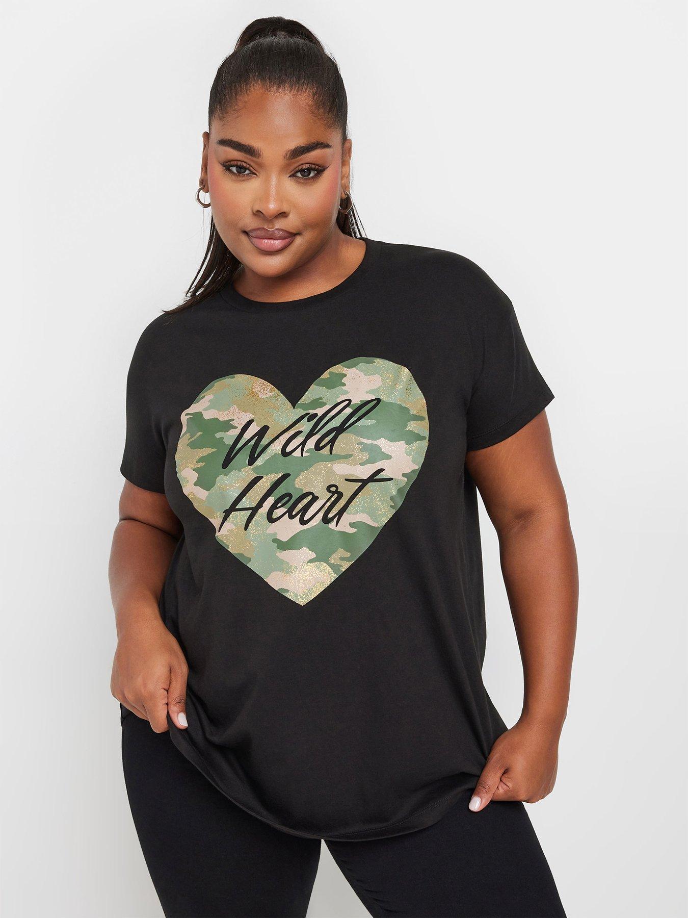 yours-curve-placement-print-t-shirt