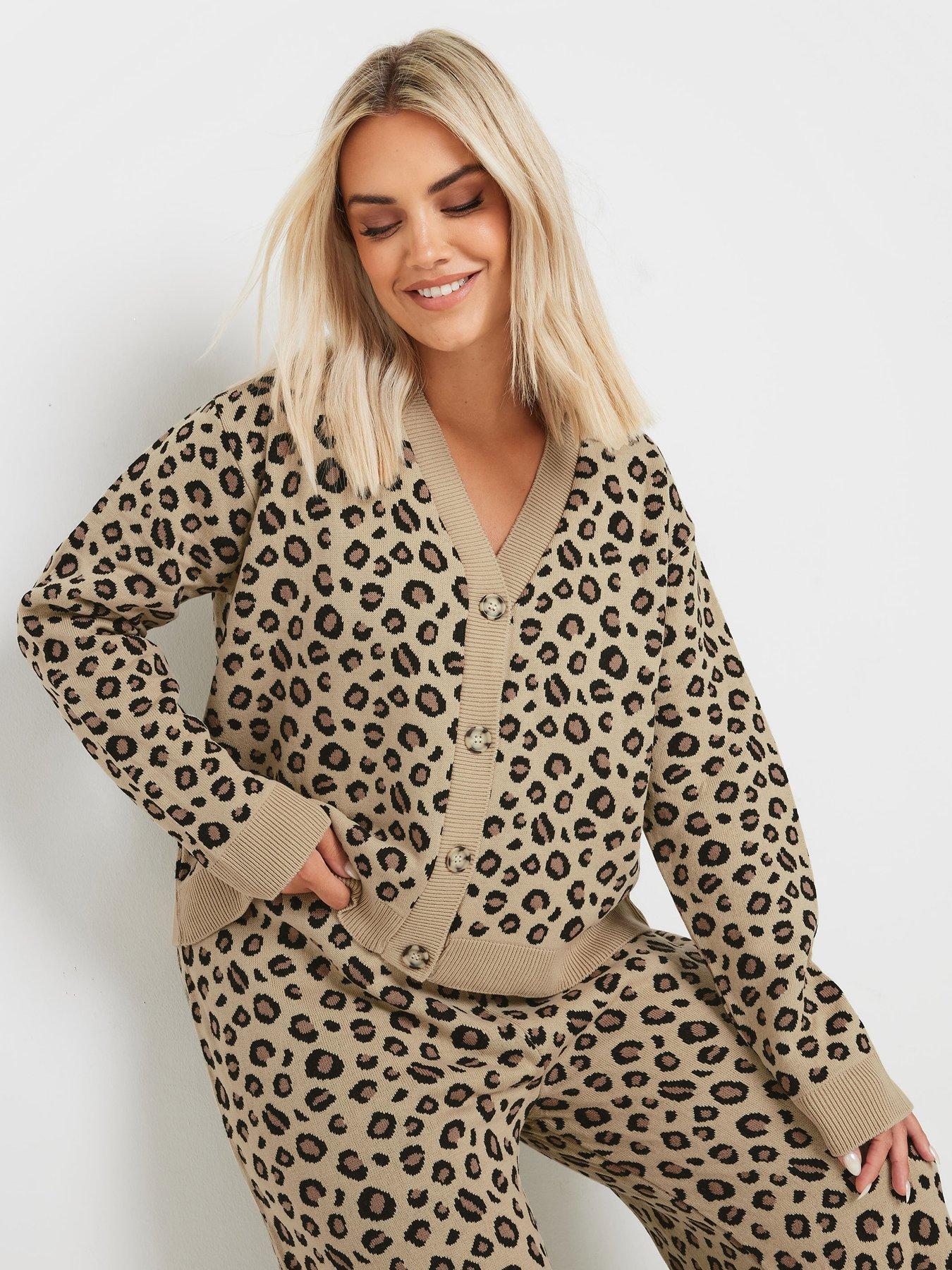 yours-curve-leopard-knit-cardioutfit