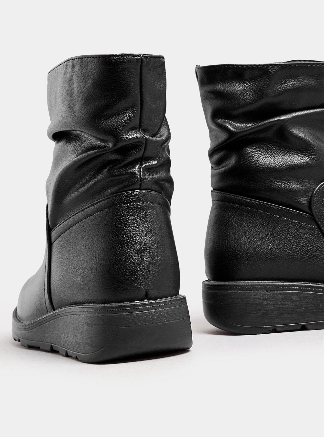 yours-extra-wide-fit-slouch-ankle-boots-blackback