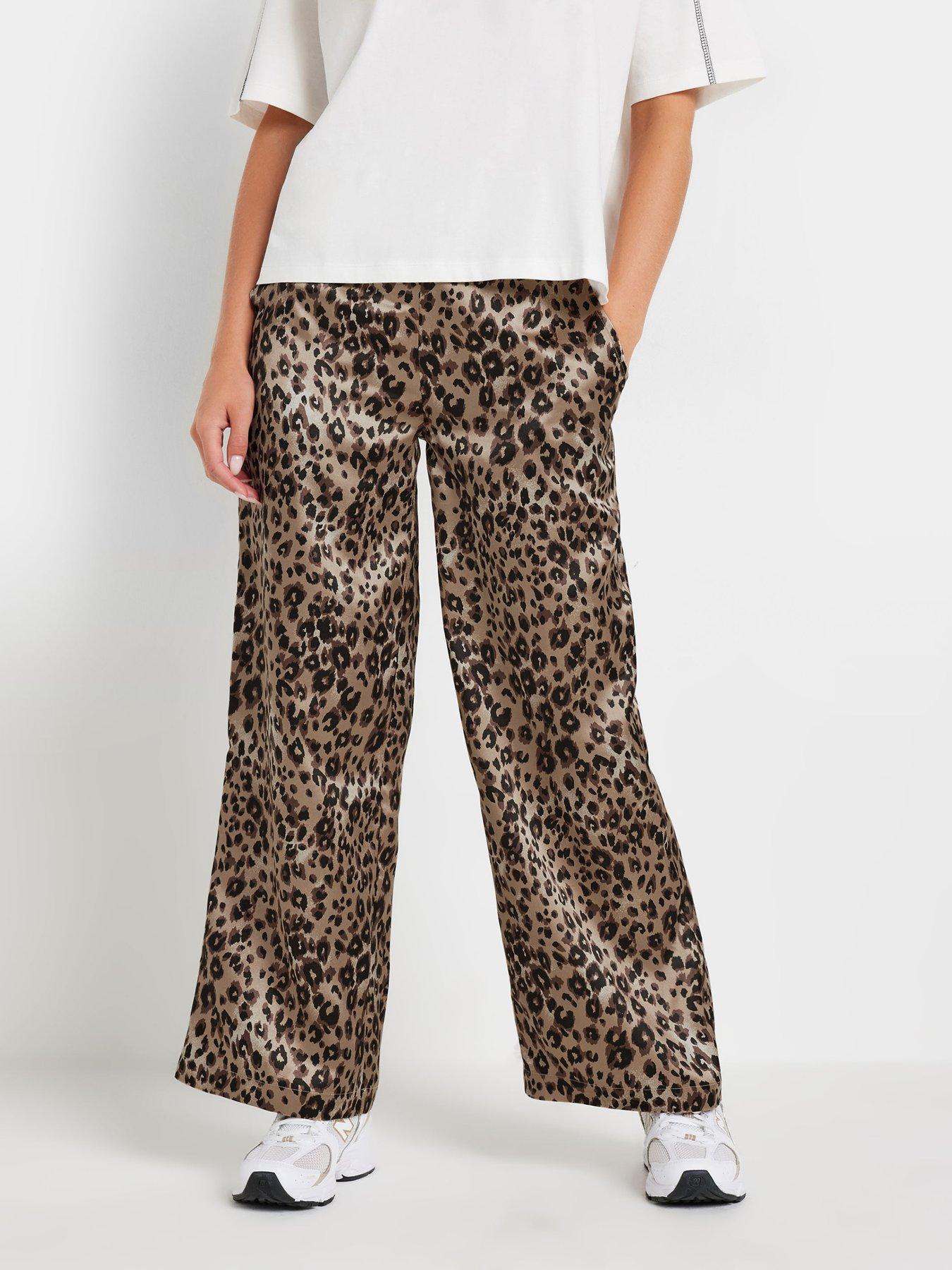 pixiegirl-petite-animal-satin-wide-leg-trousers