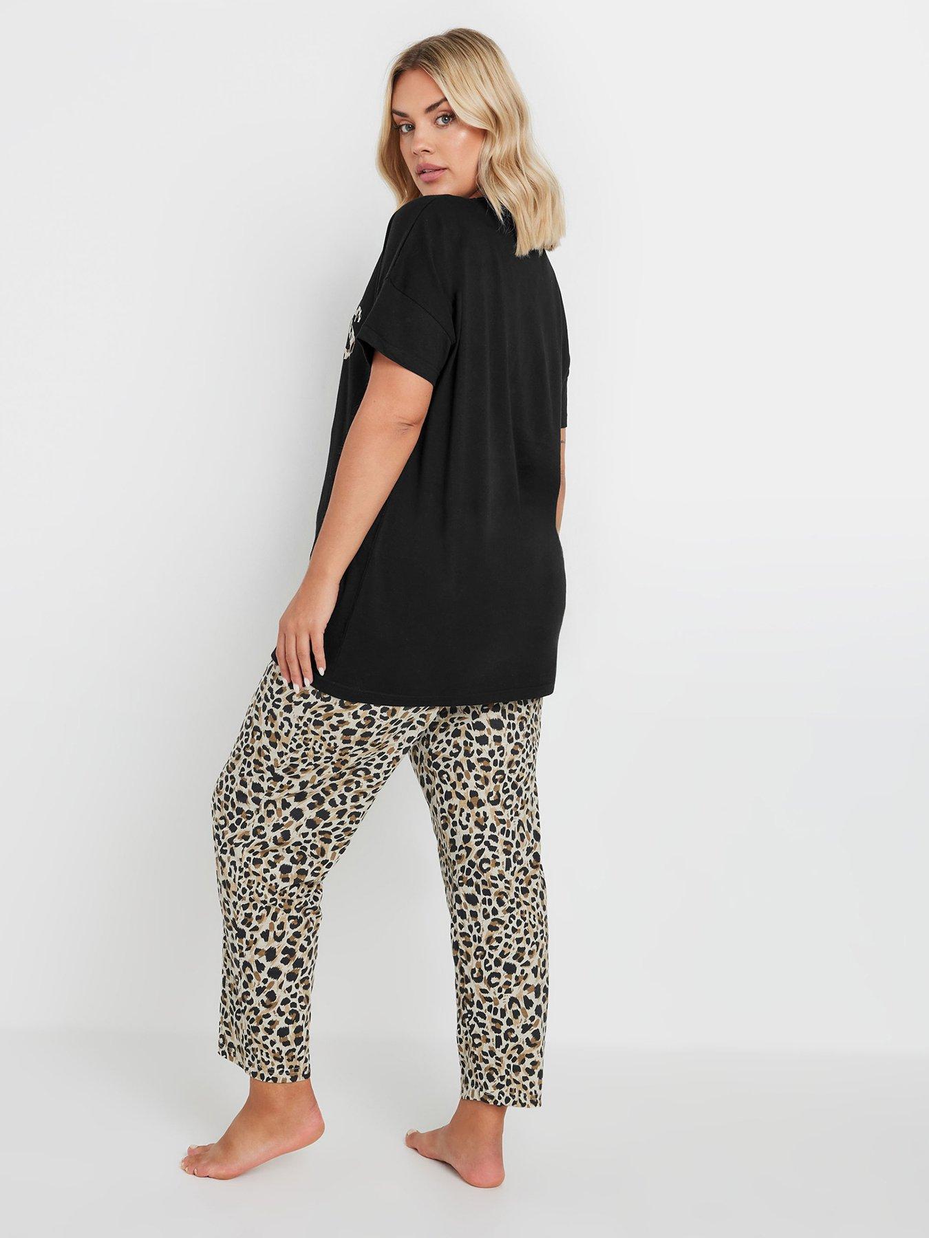 yours-curve-weekend-vibes-wide-leg-pj-set-blackstillFront