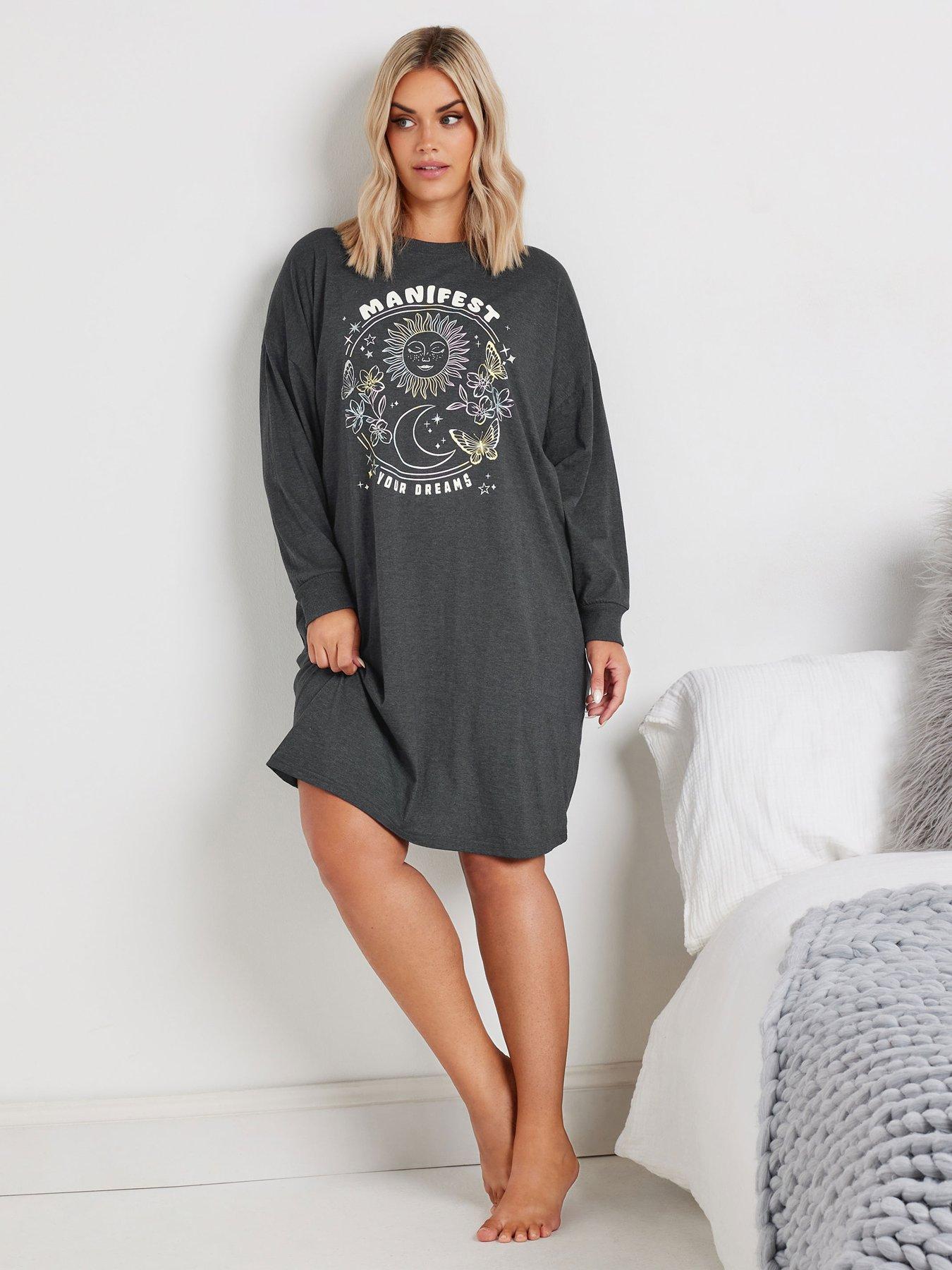 yours-curve-manifest-dreams-long-sleeve-nightdressfront