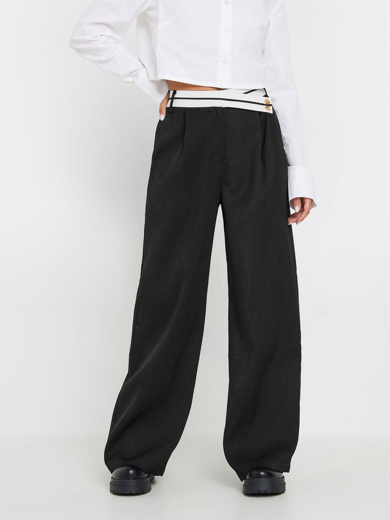 pixiegirl-petite-contrast-waist-wide-leg-trousers-black