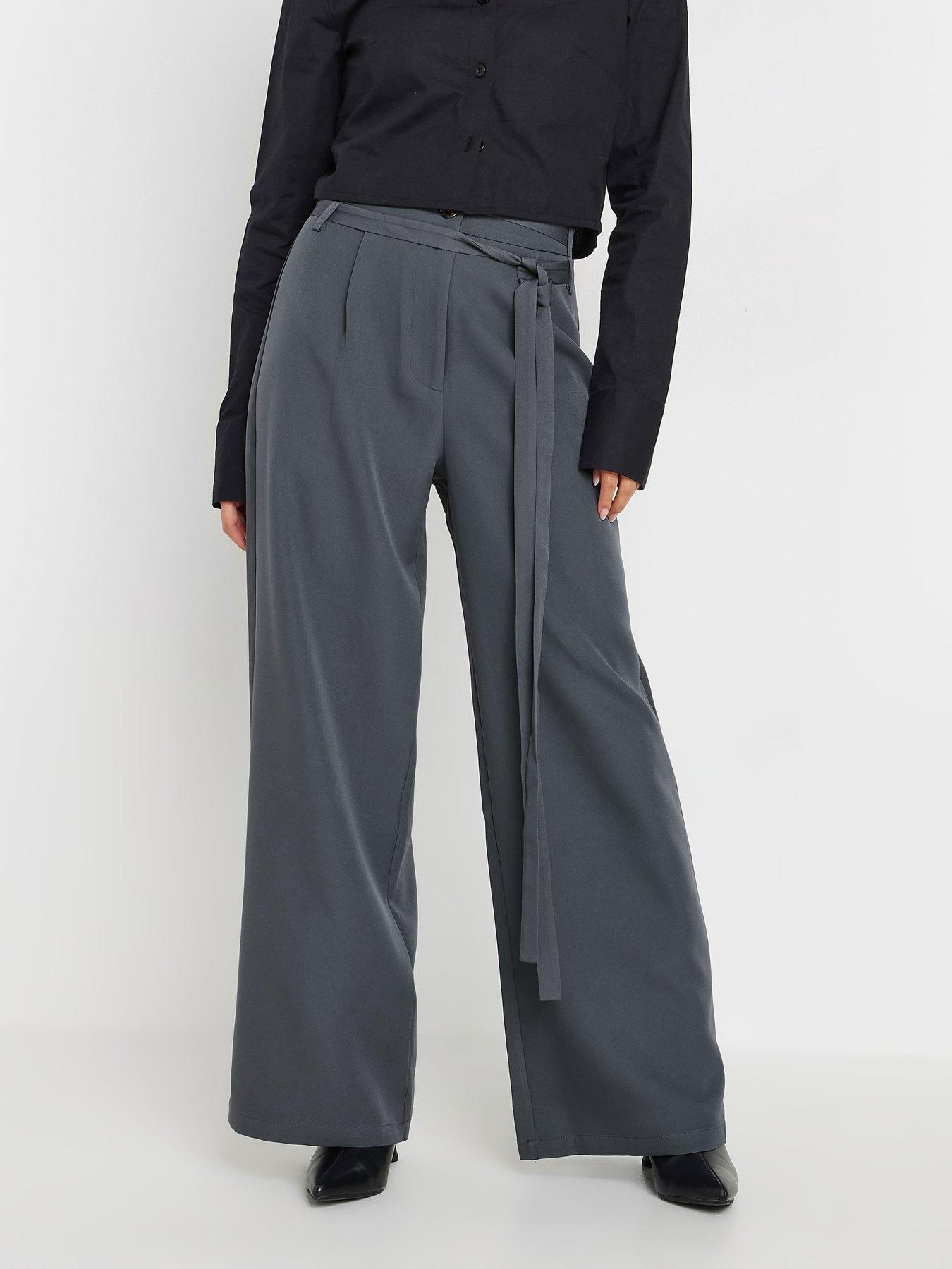 pixiegirl-petite-belted-wide-leg-trousers-grey