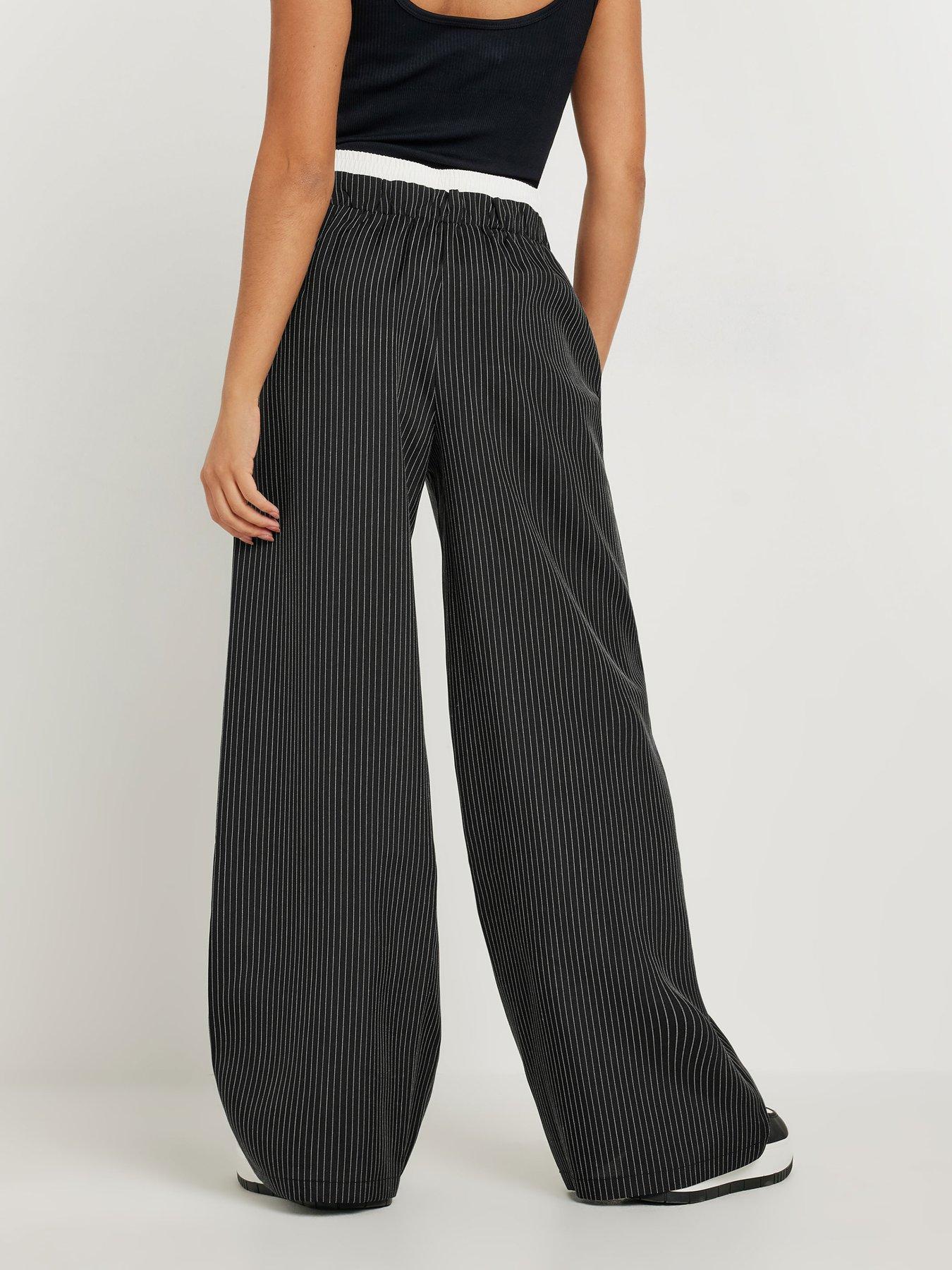 pixiegirl-petite-pinstripe-wide-leg-troupers-blackstillFront