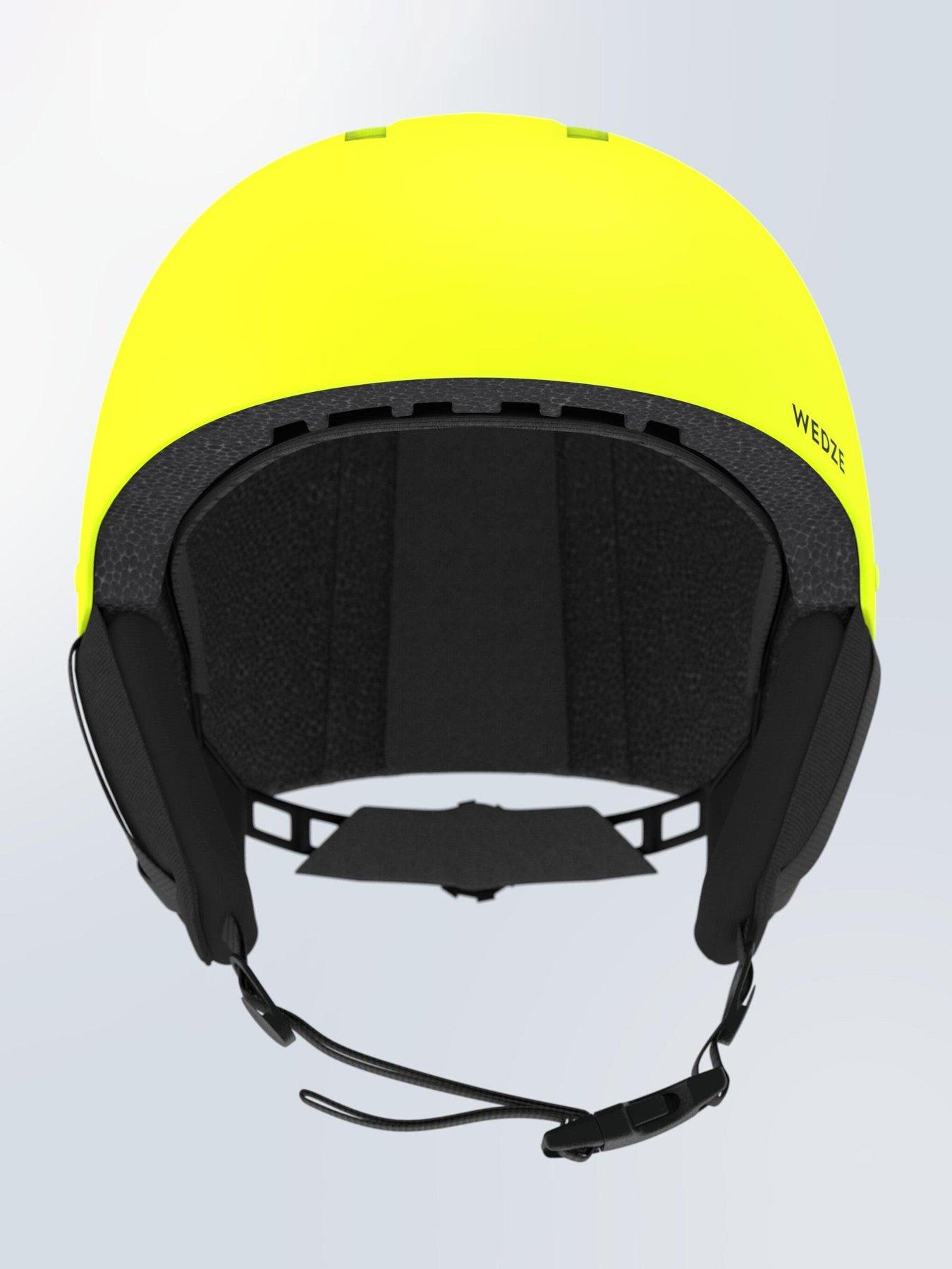 decathlon-kids-h100-ski-helmet-neon-yellowstillFront