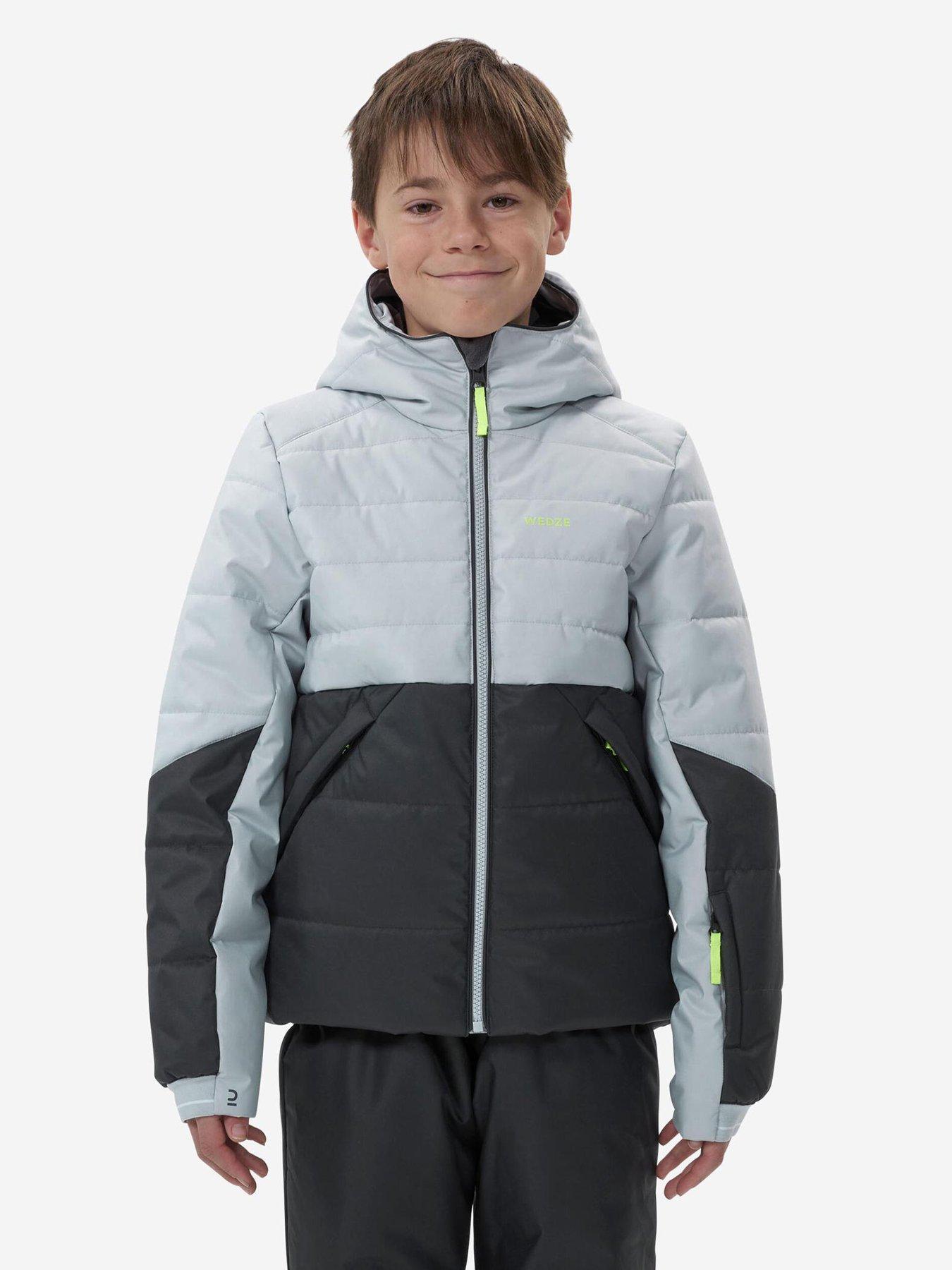 decathlon-boys-p-180-warm-ski-jacket-dark-grey