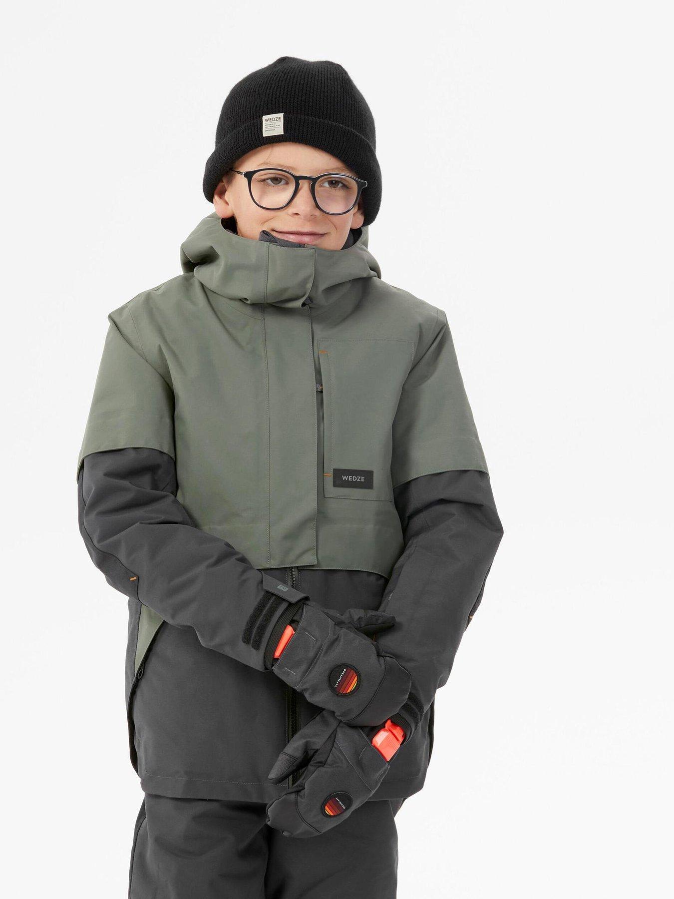 Image 1 of 5 of Decathlon Boys' 500 Snowboard Jacket - Grey