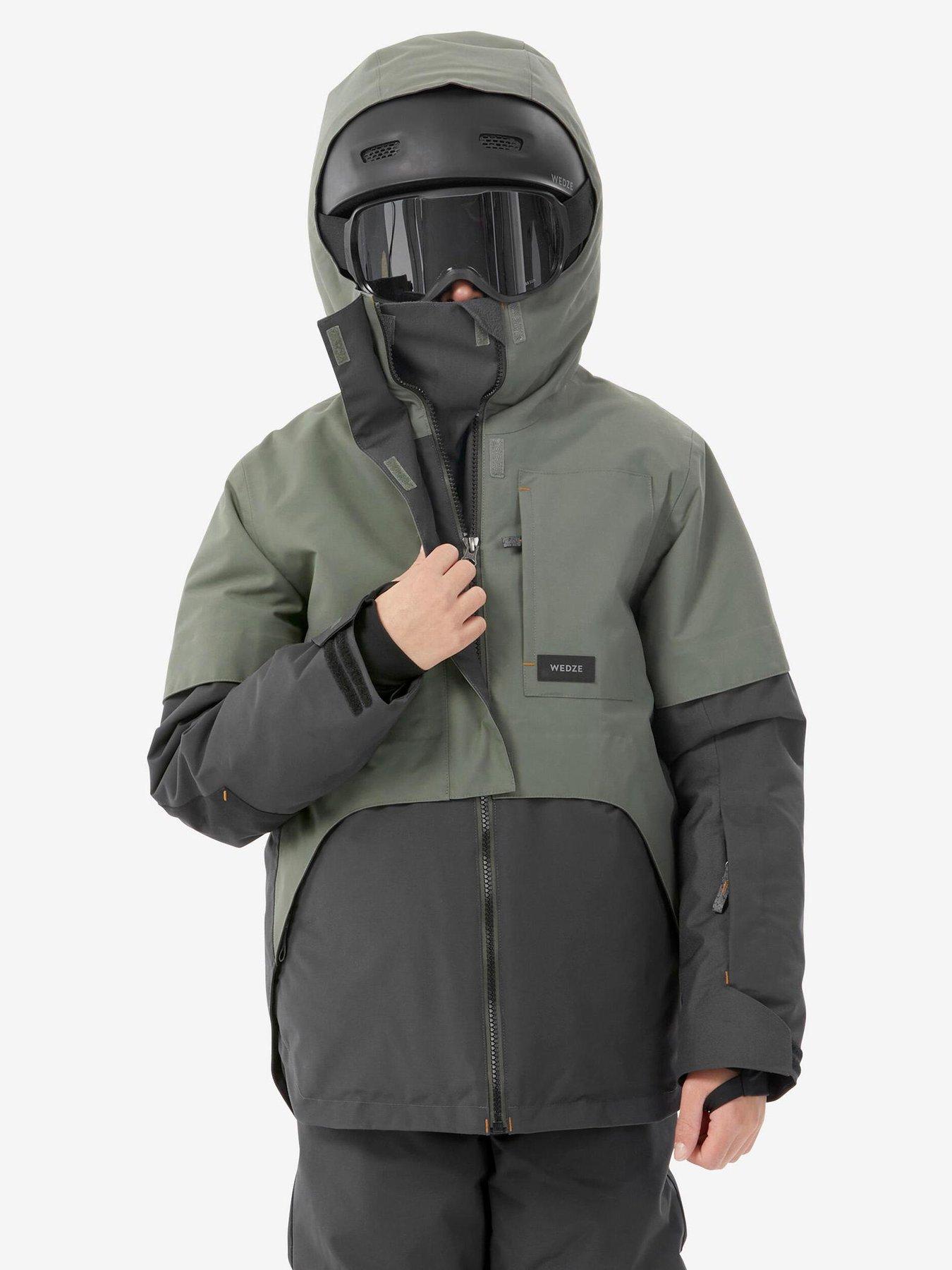 Image 3 of 5 of Decathlon Boys' 500 Snowboard Jacket - Grey