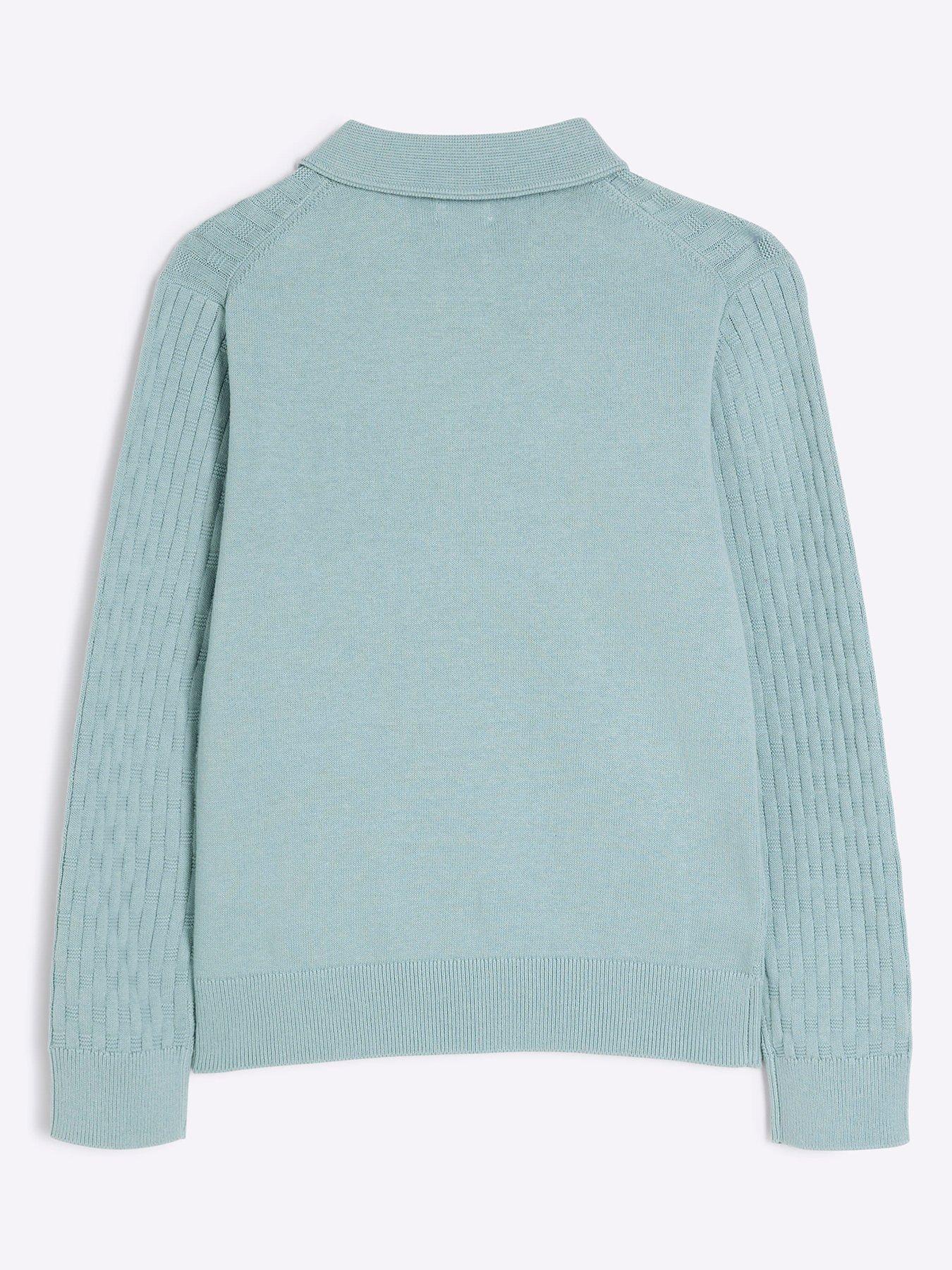 river-island-boys-long-sleeve-stitch-polo-shirt-greenback