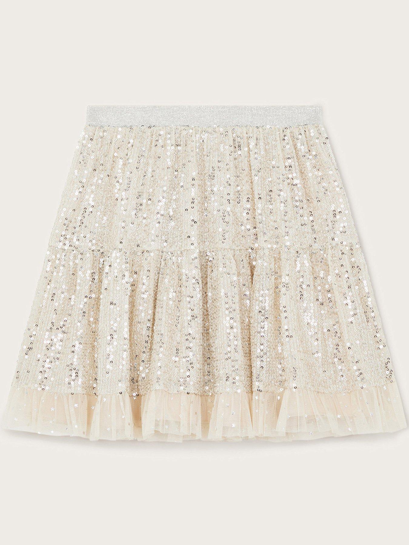 monsoon-girls-adele-sequin-skirt-champagnestillFront