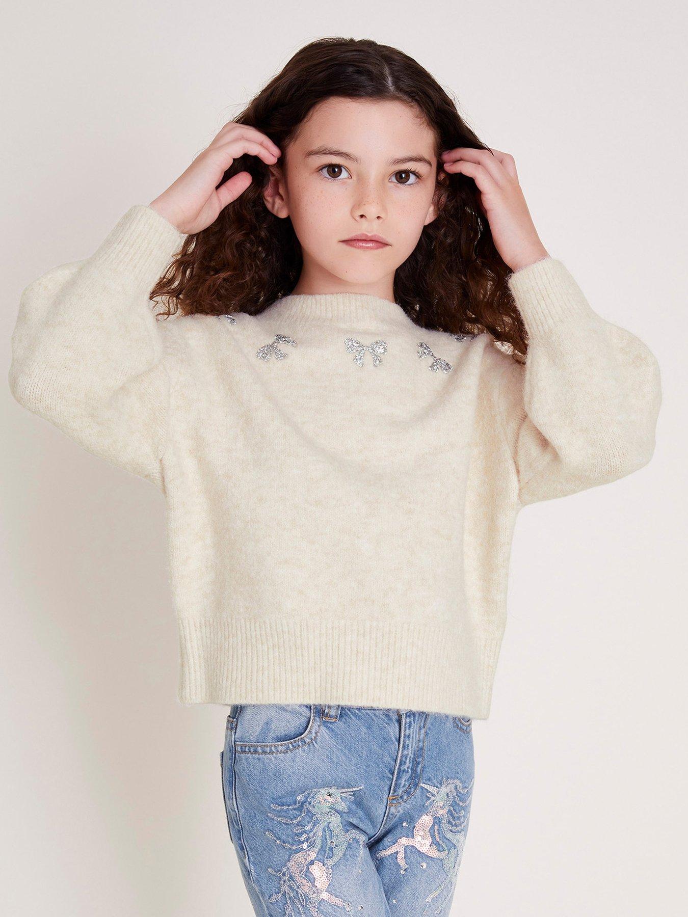 monsoon-girls-sparkle-bow-jumper-oatmealstillFront