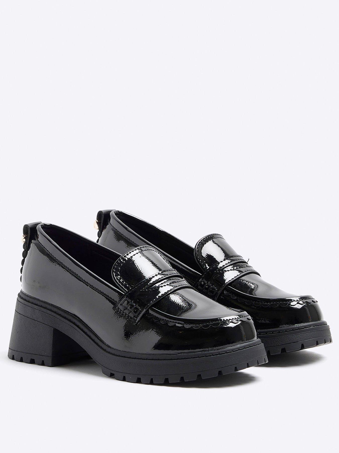 river-island-older-girl-callop-trim-heeled-loafers-blackstillFront