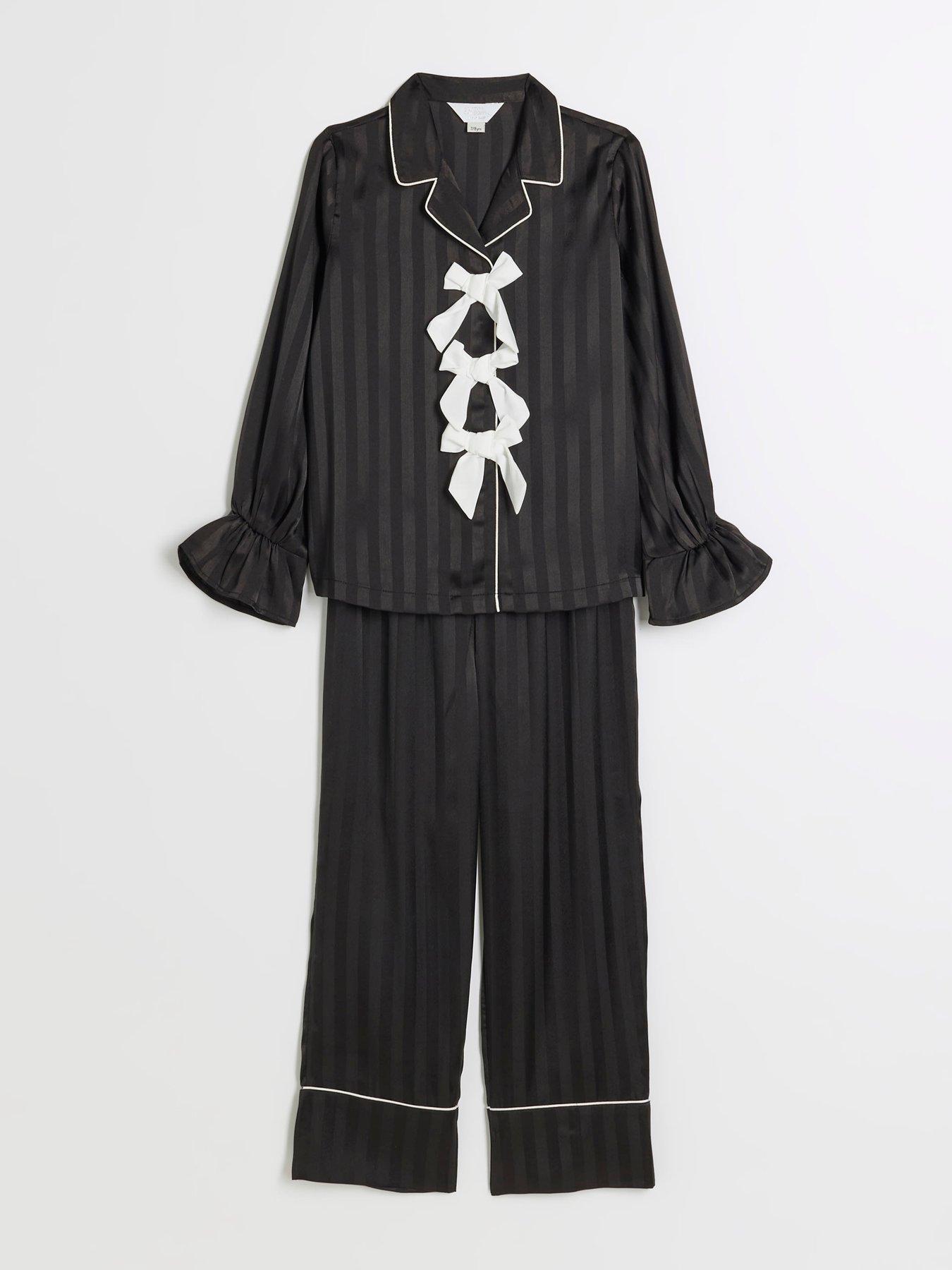 river-island-satin-bow-pyjamas-blackstillFront