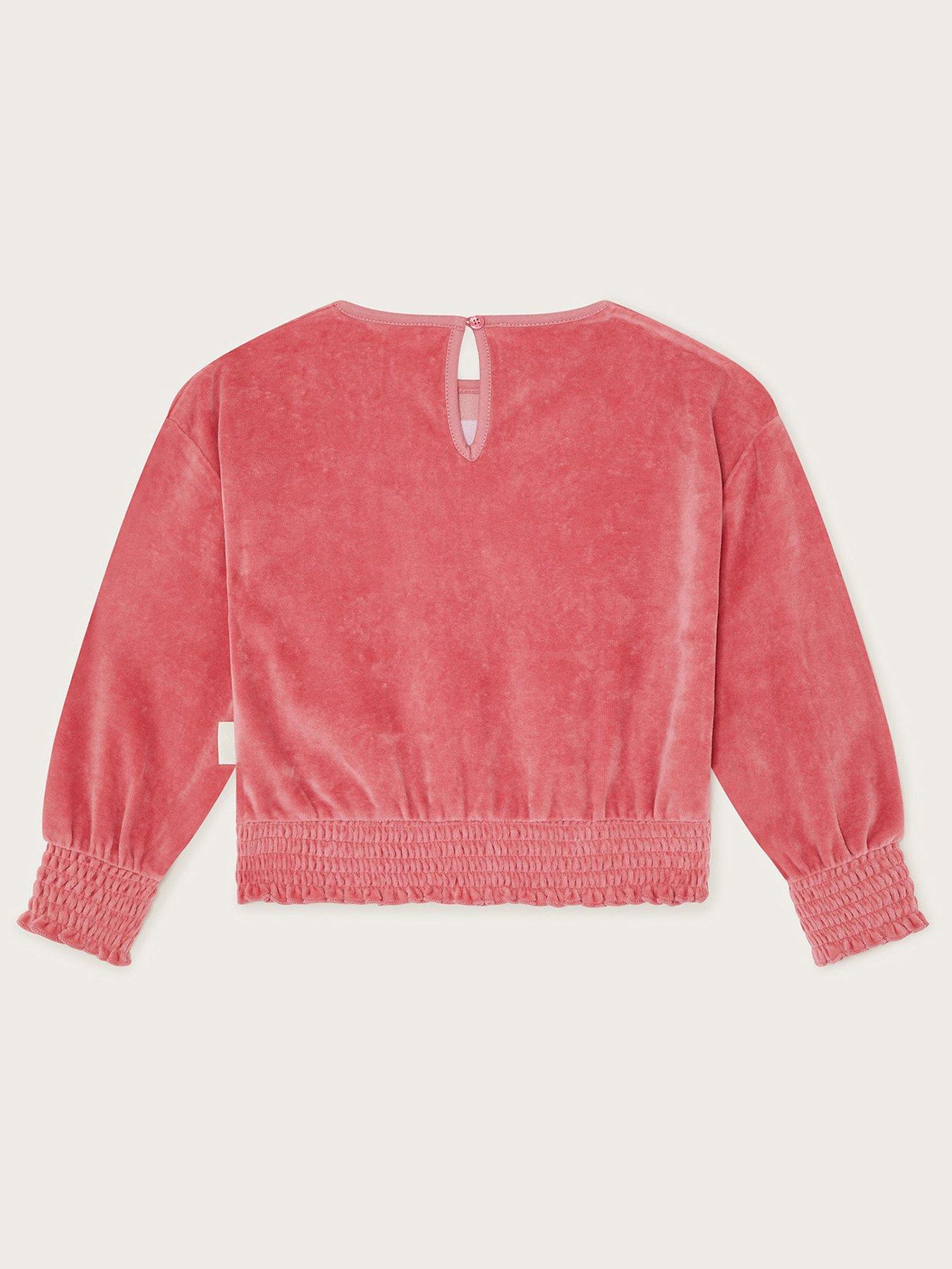 monsoon-girls-velour-flower-top-pinkback