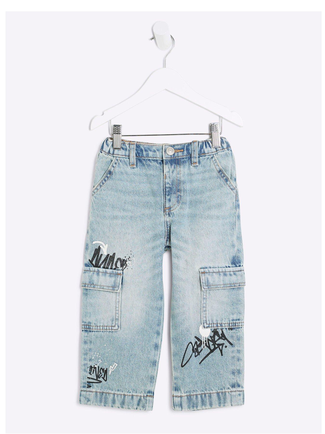 river-island-mini-mini-boy-graffiti-loose-jeans-blue