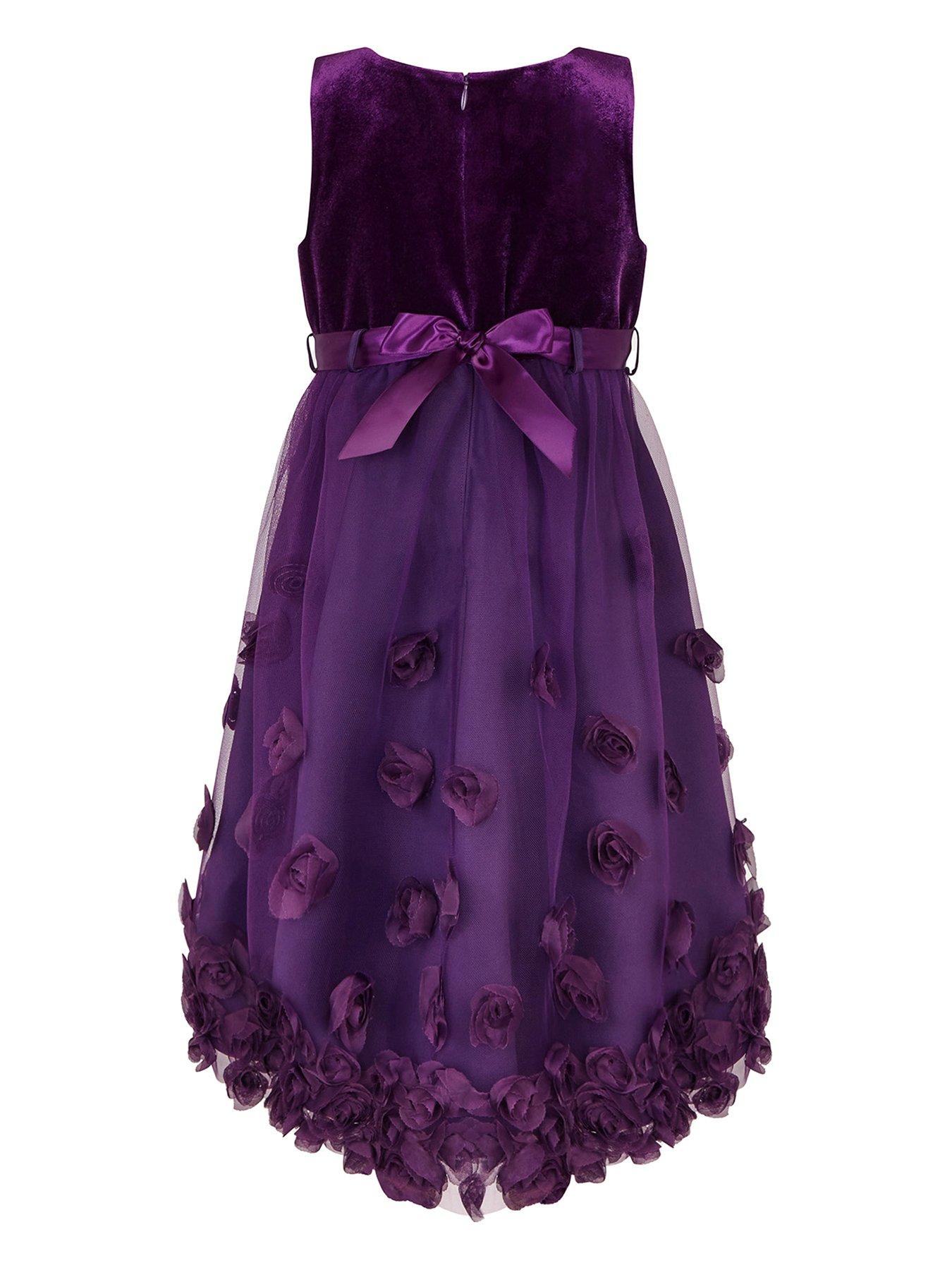 monsoon-girls-ianthe-3d-flower-dress-purpleback