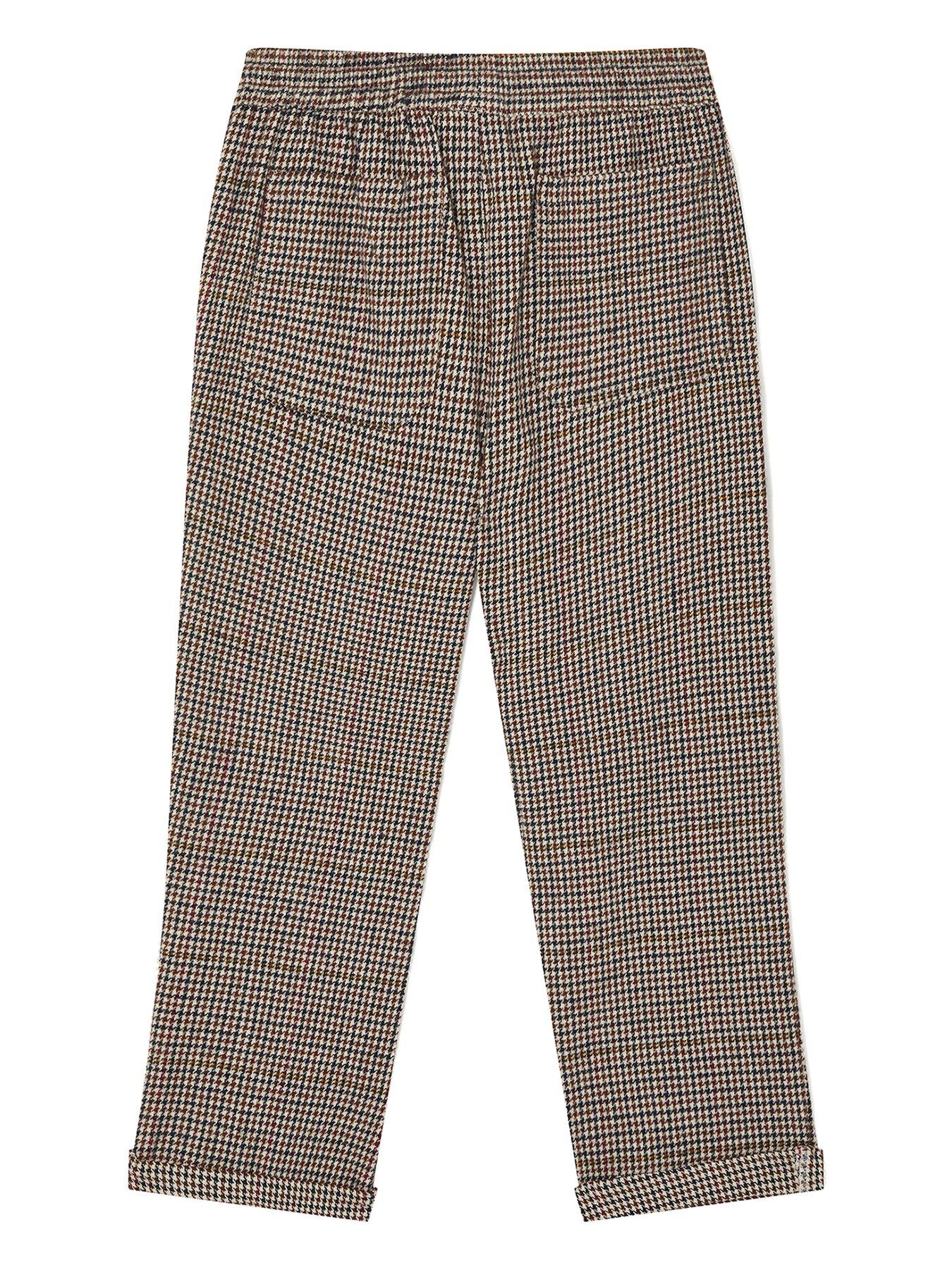 monsoon-boys-checked-pull-on-trousers-brownback