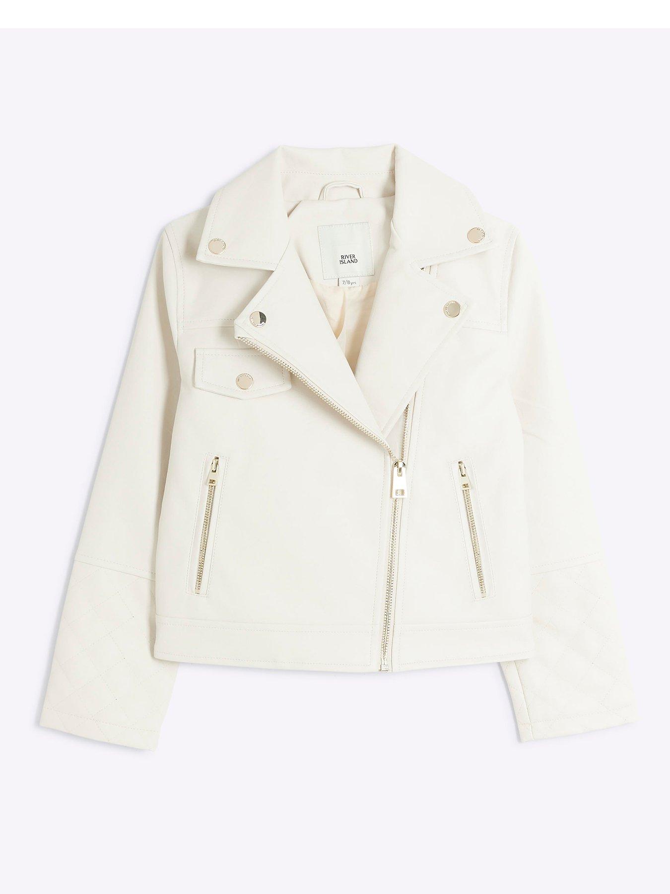 river-island-girls-quilted-cuff-biker-jacket-cream