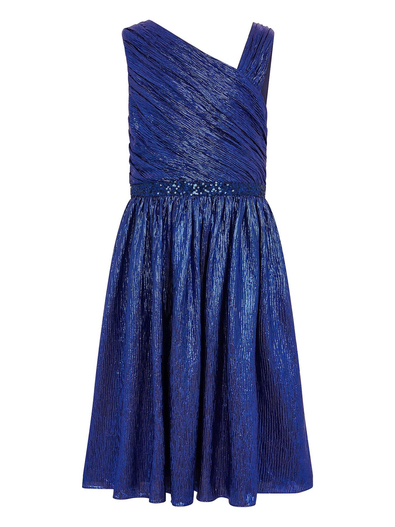 monsoon-girls-metallic-abigail-dress-navy