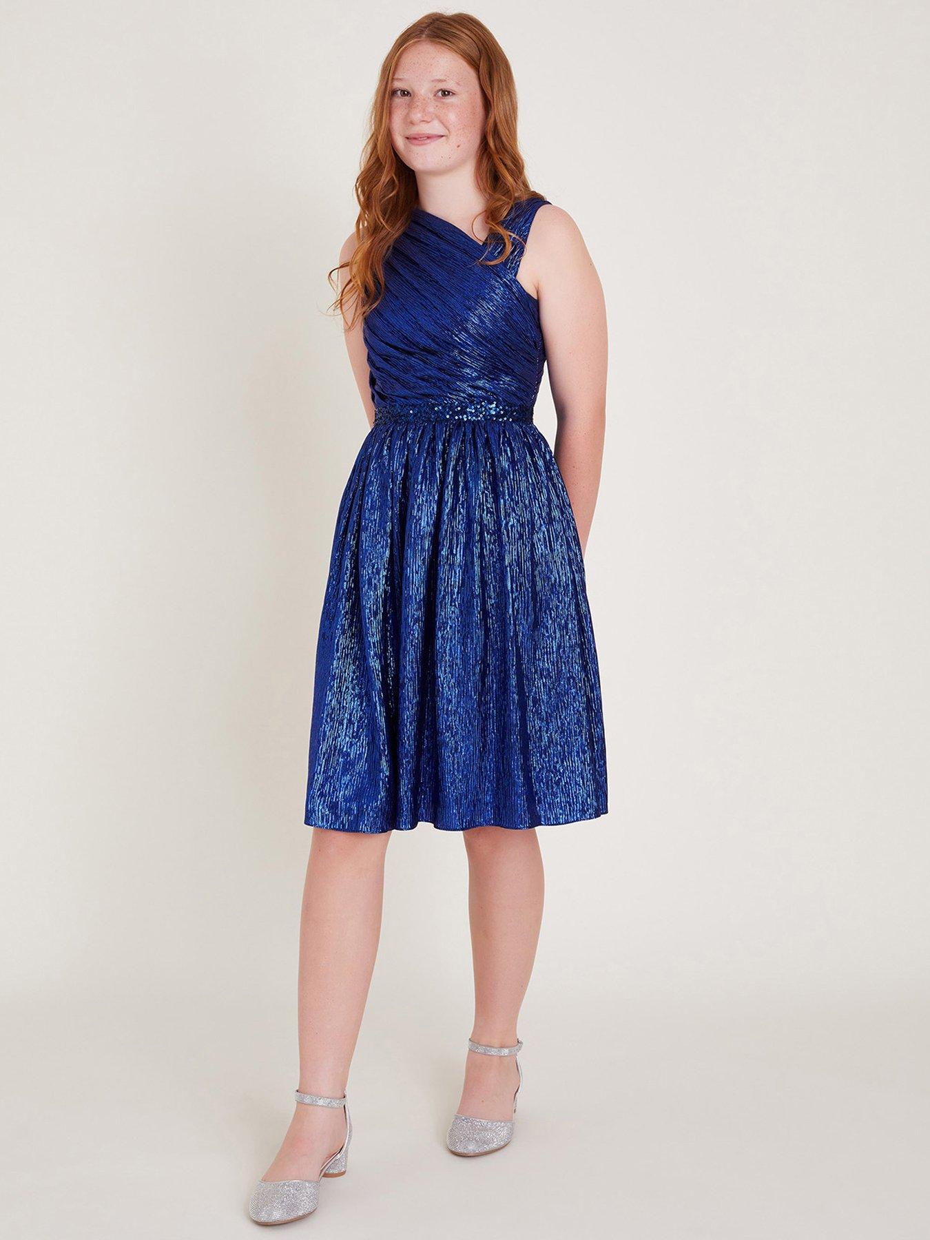 monsoon-girls-metallic-abigail-dress-navystillFront