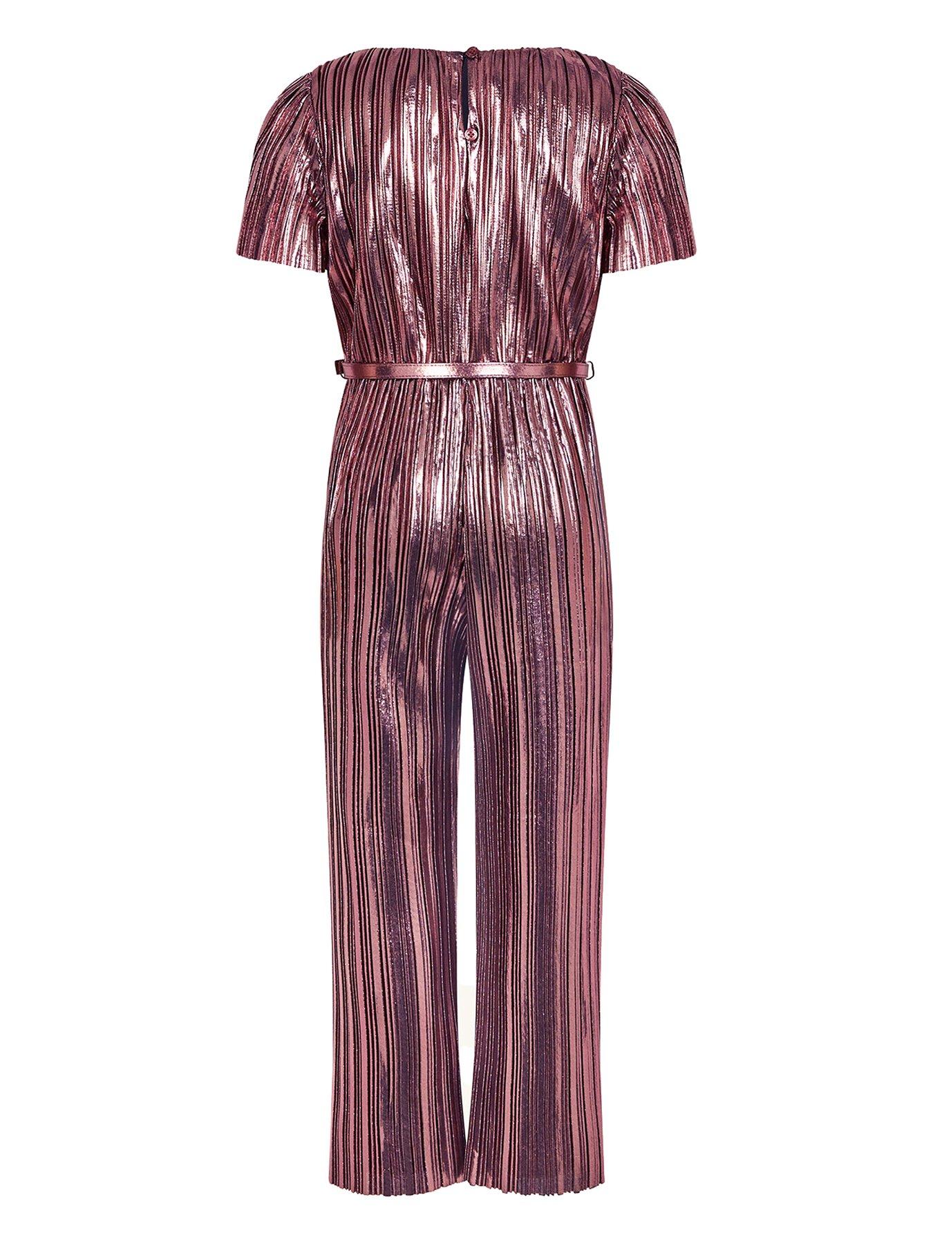 monsoon-girls-metallic-plisse-belted-jumpsuit-rose-goldback