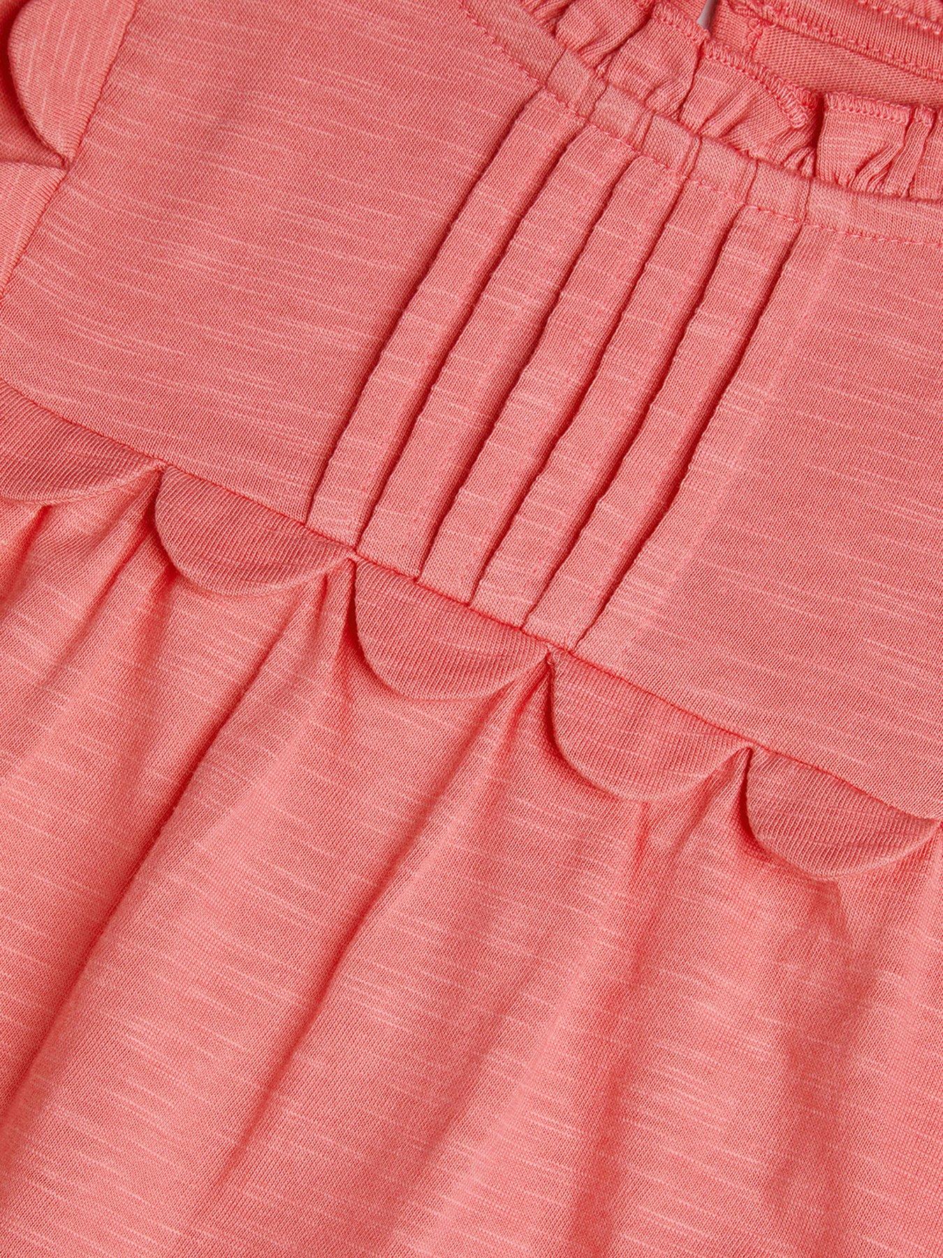 Image 3 of 3 of Monsoon Girls Plain Cotton Top - Pink