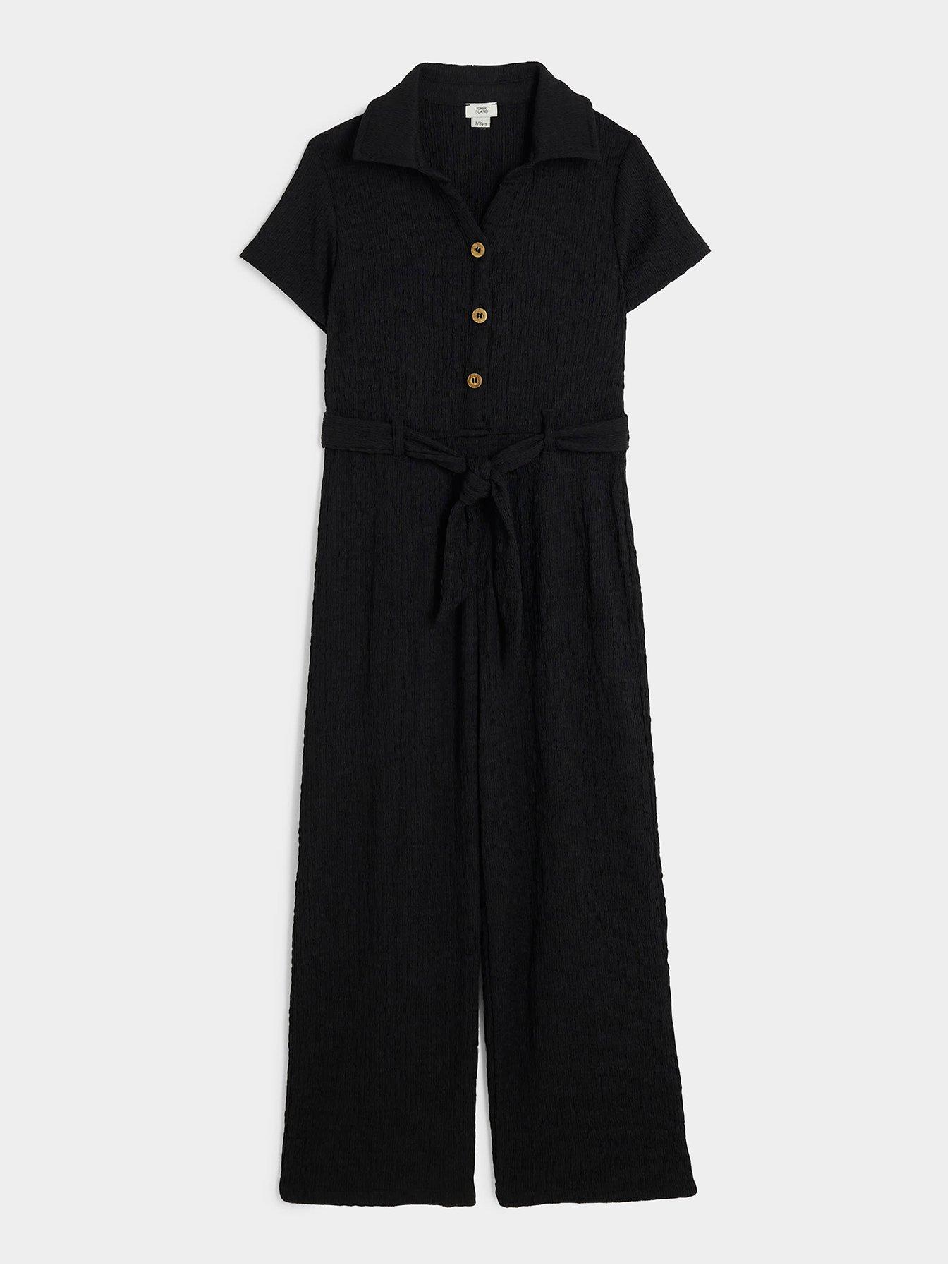 river-island-girls-seersucker-jumpsuit-black