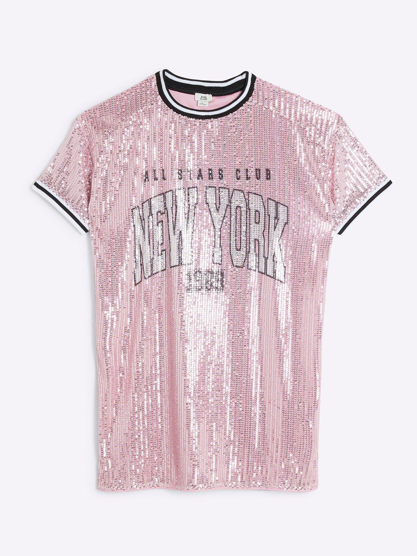 river-island-girls-sequin-new-york-longline-t-shirt-pink