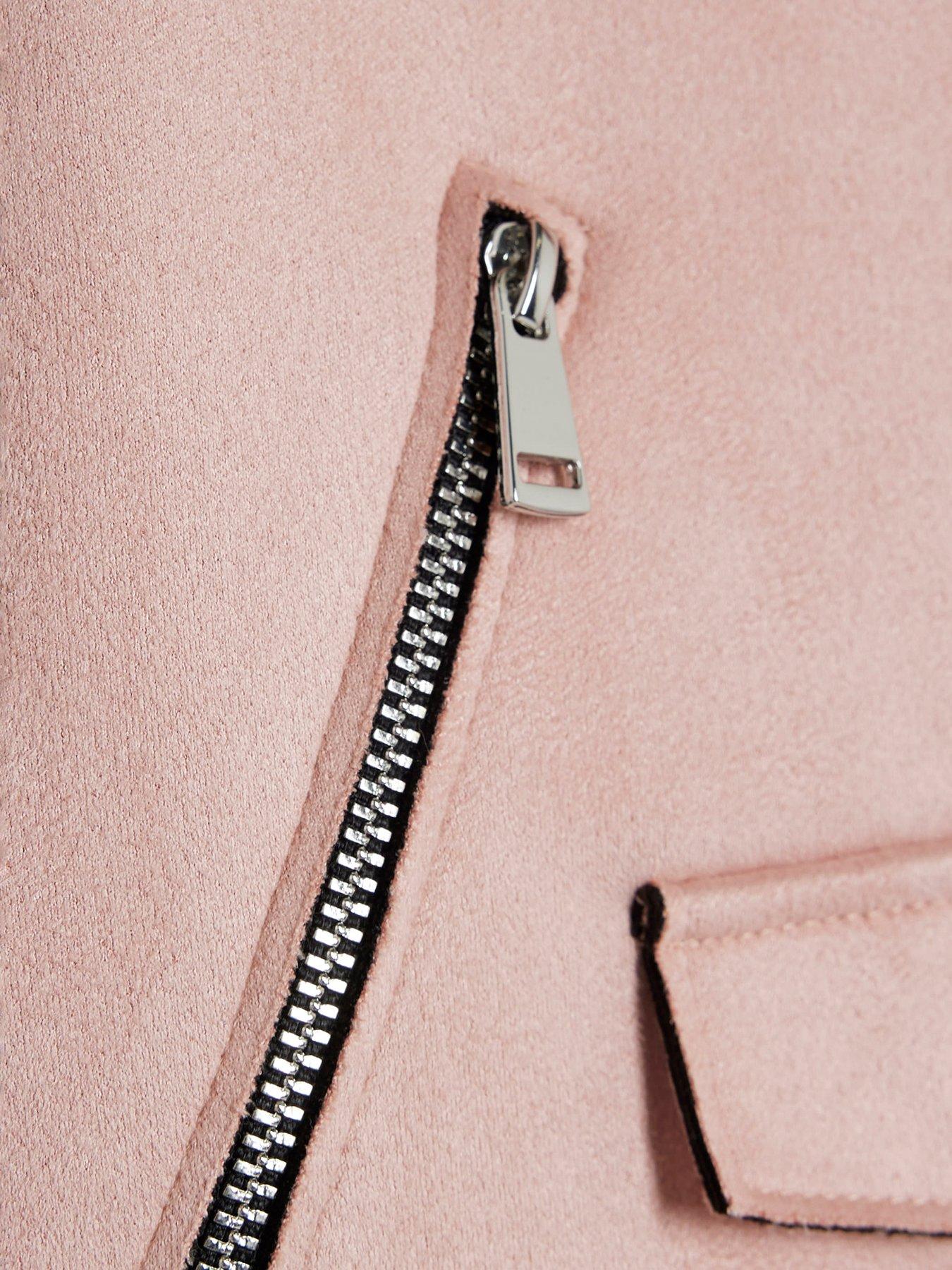 river-island-girls-zip-up-biker-jacket-pinkdetail