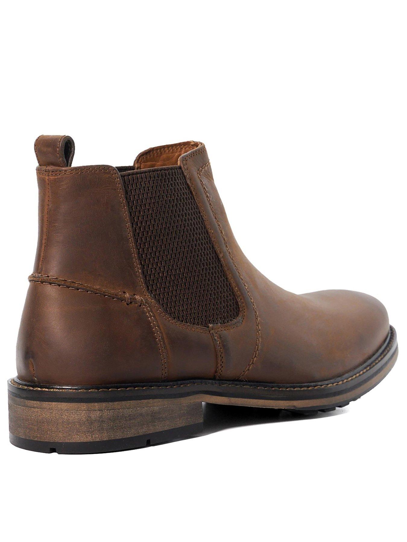Image 3 of 6 of Dune London Chorleys Chelsea Boot - Brown