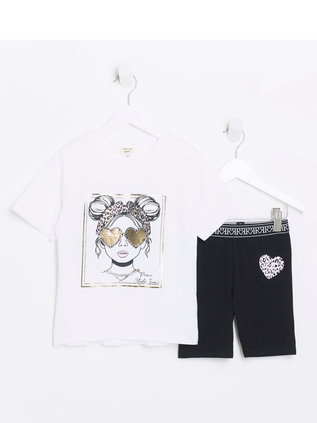 river-island-mini-mini-girl-leopard-graphic-t-shirt-set-white