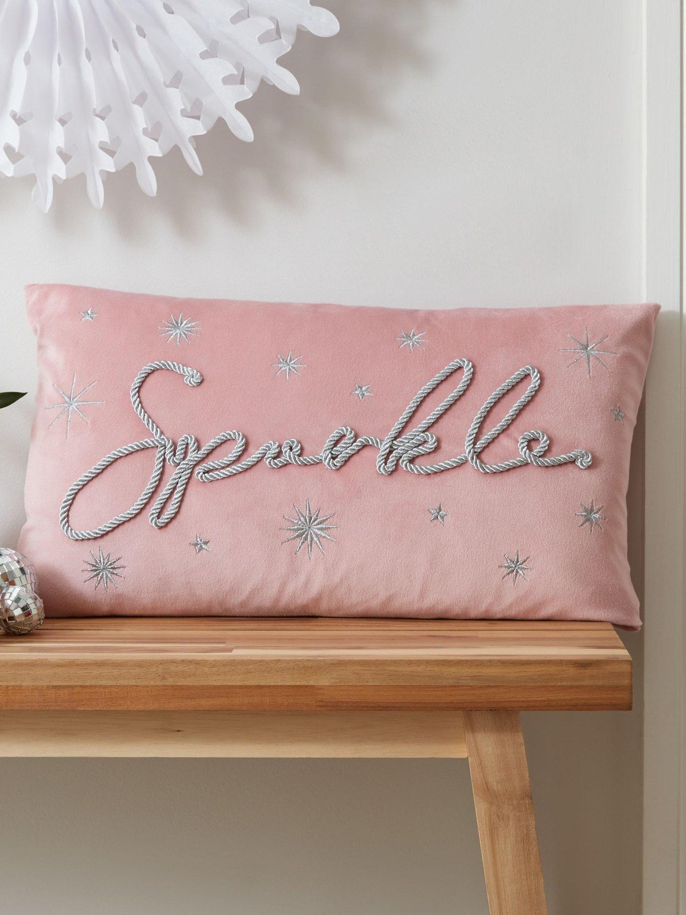 catherine-lansfield-sparkle-filled-christmas-cushion-30-x-50cm--pink