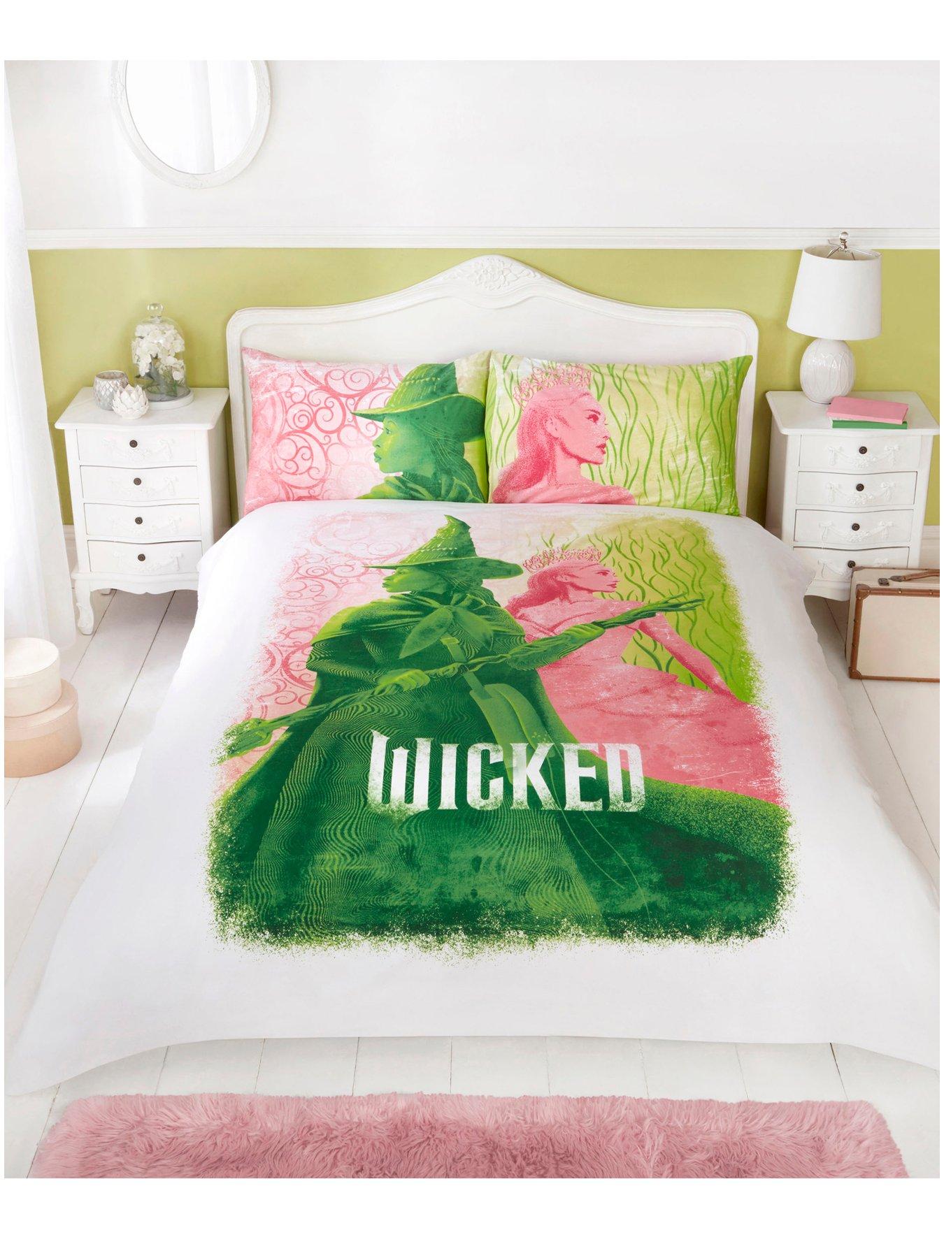 Wicked Wicked Glinda  &  Elphaba Duvet Set