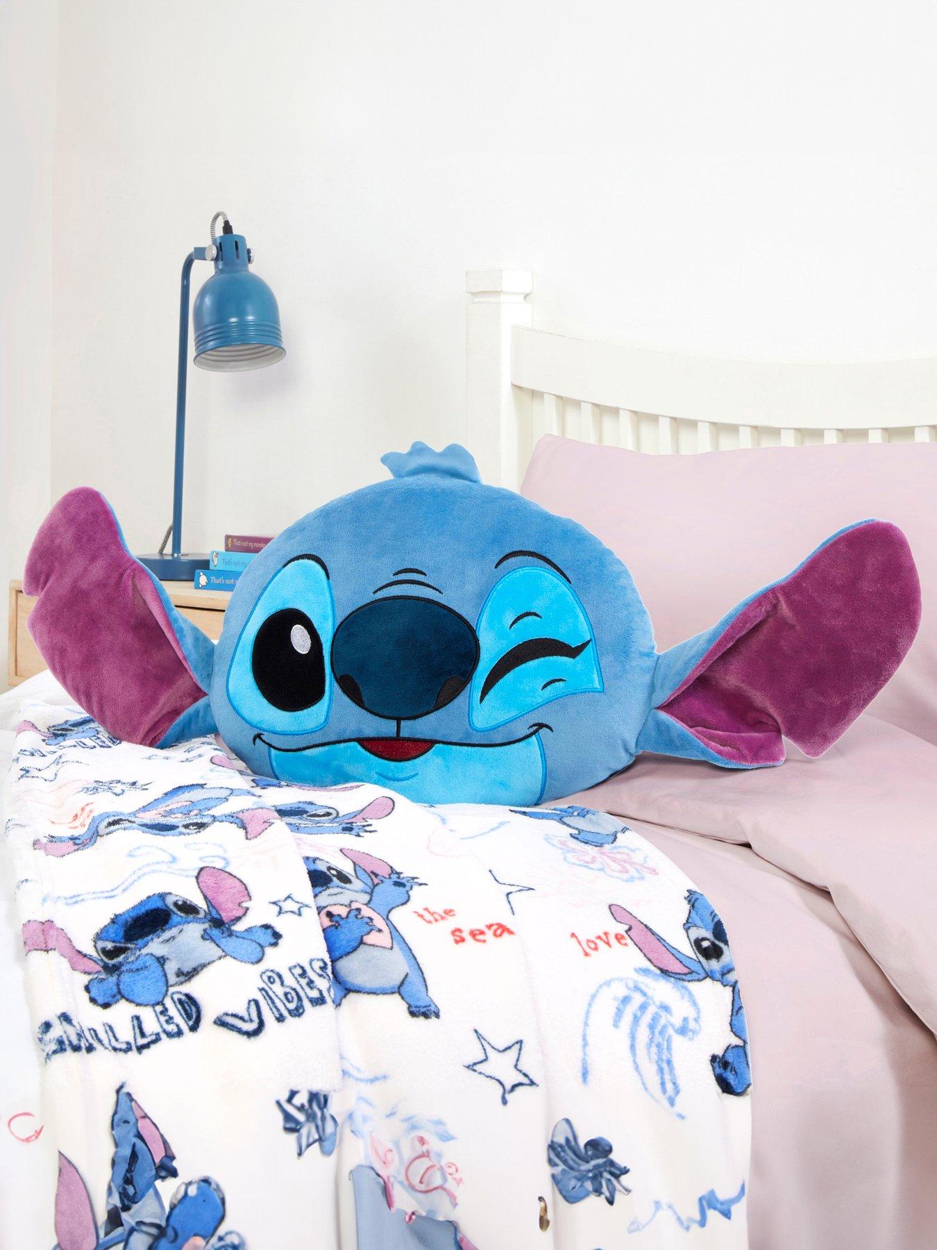 lilo-stitch-stitch-head-shaped-cushion--48-x-32cm-blue