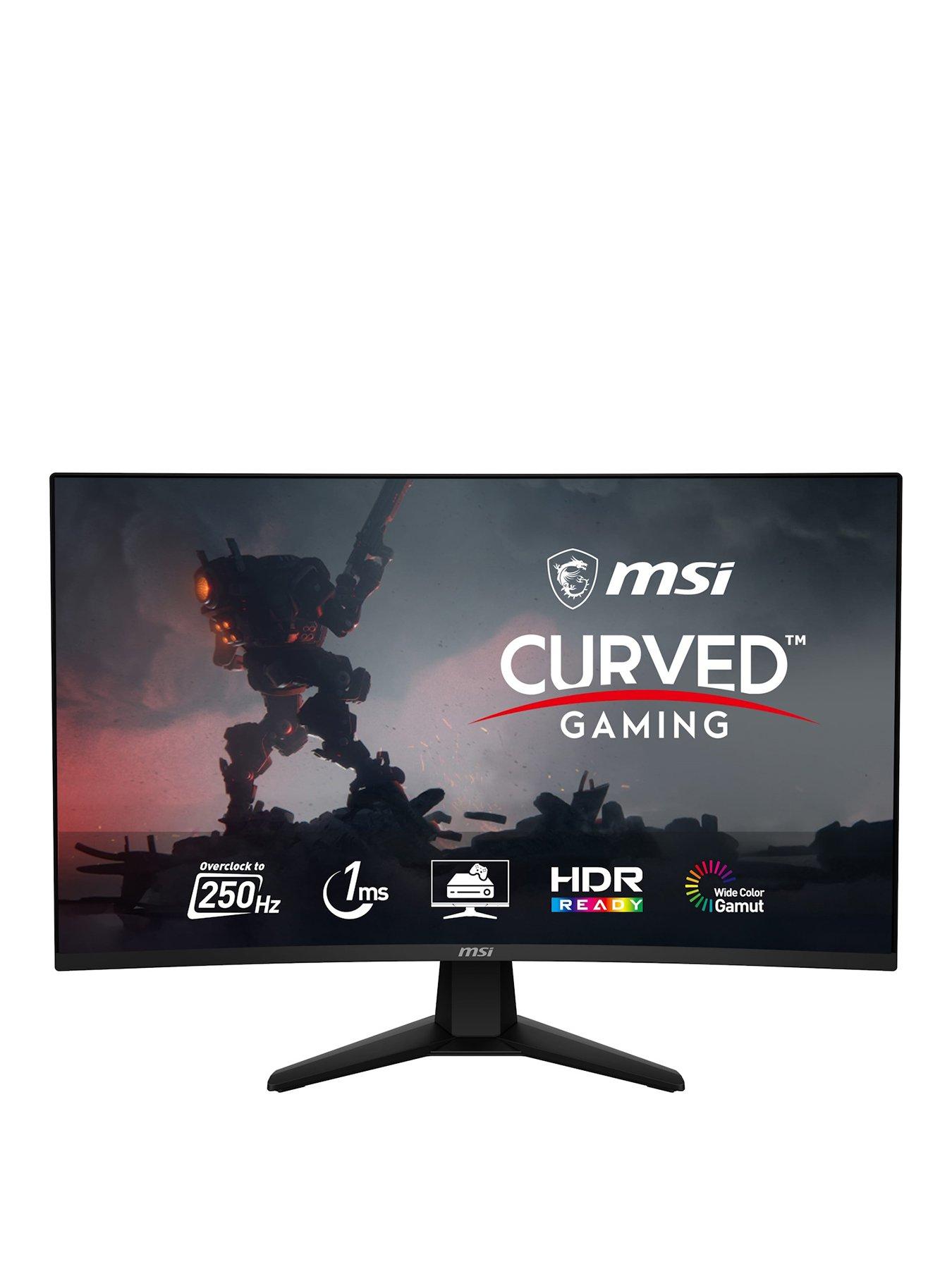 Msi Mag 32C6X 32-Inch, Full Hd, 250Hz, Adaptive-Sync Curved Gaming Monitor in Black