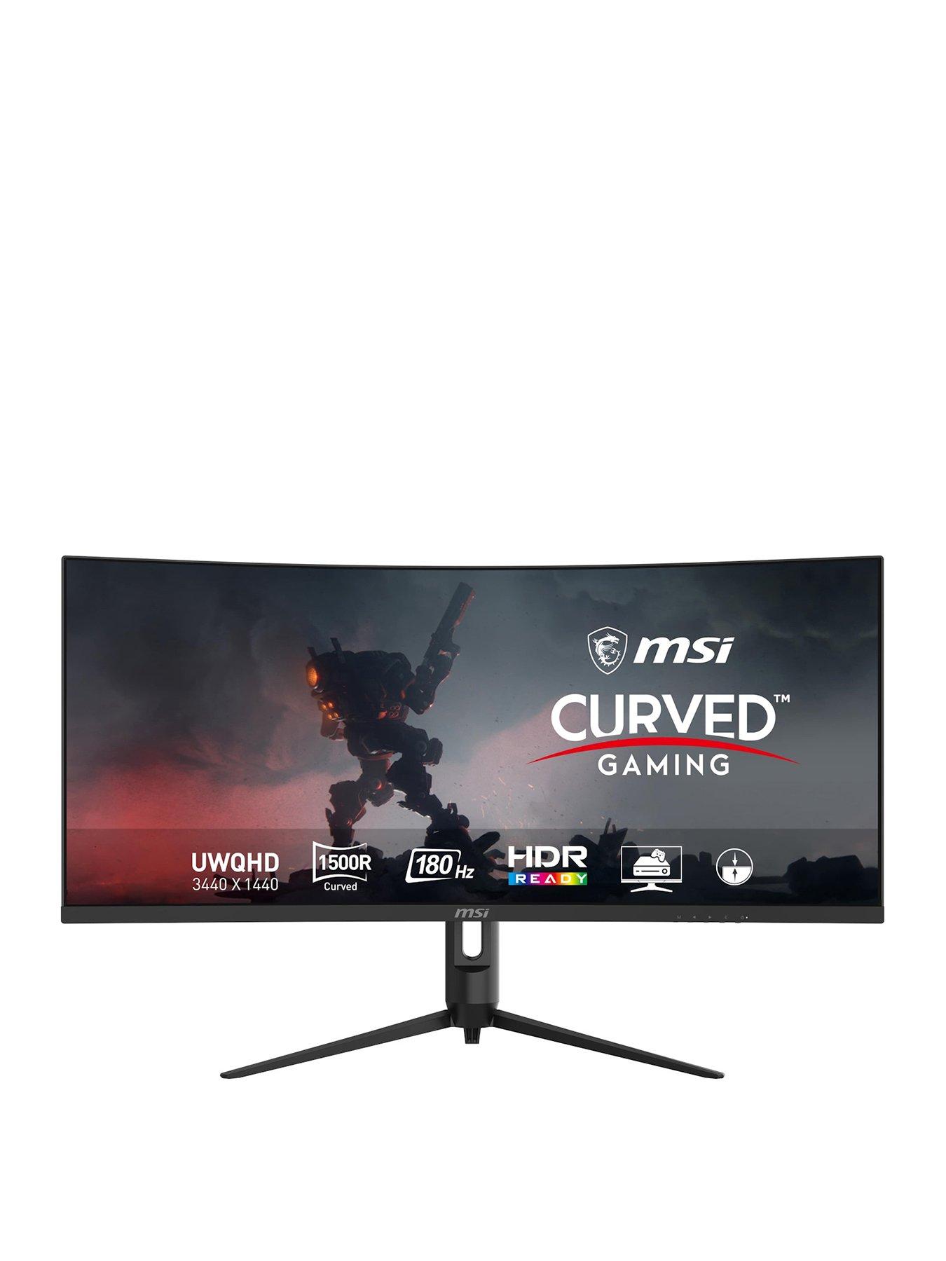 MAG 342CQR E2 34-inch, UWQHD, 180Hz, Adaptive-Sync Curved Gaming Monitor