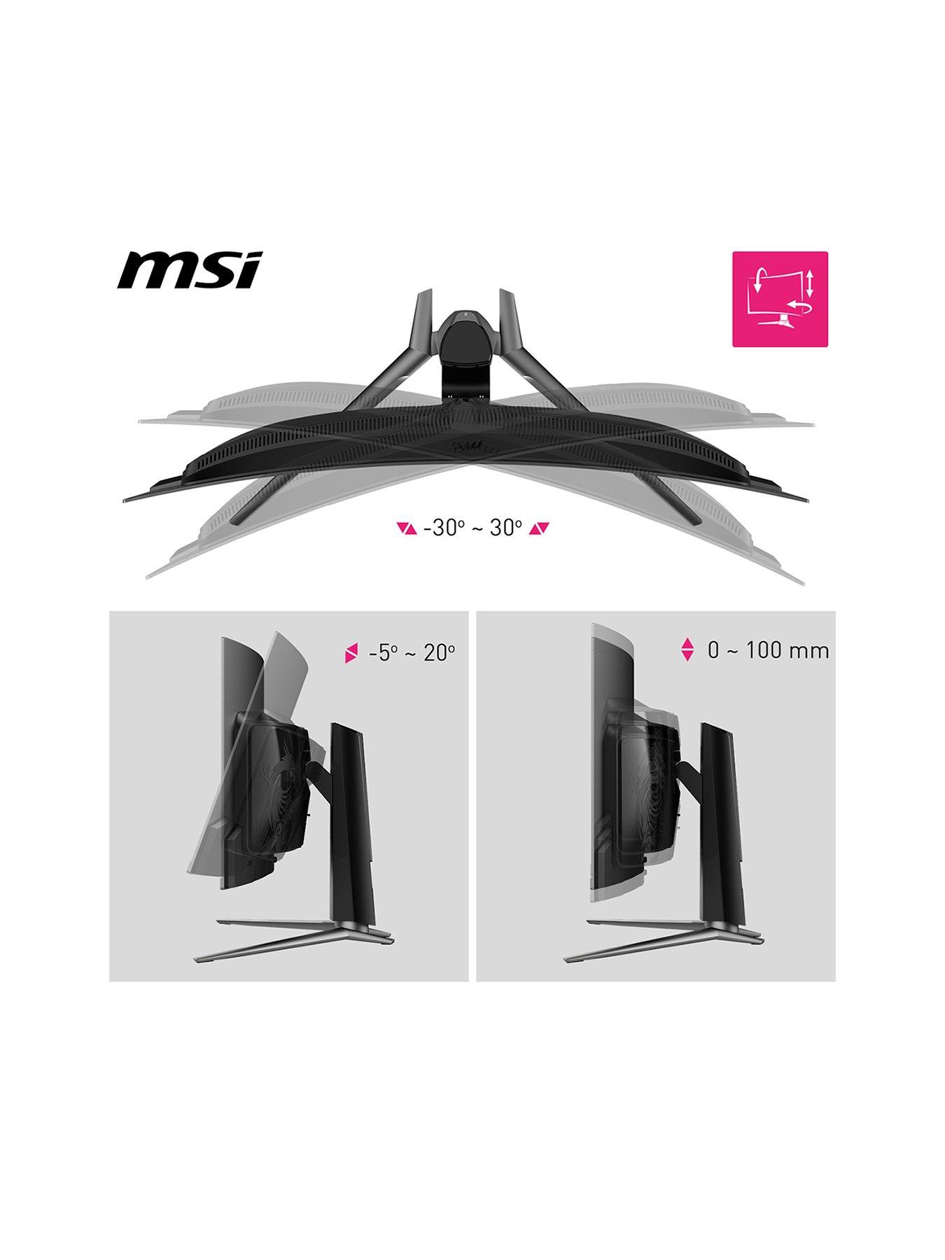 msi-mpg-341cqpx-qd-oled-34-inch-uwqhdnbsp240hz-adaptive-sync-curved-gaming-monitorstillFront