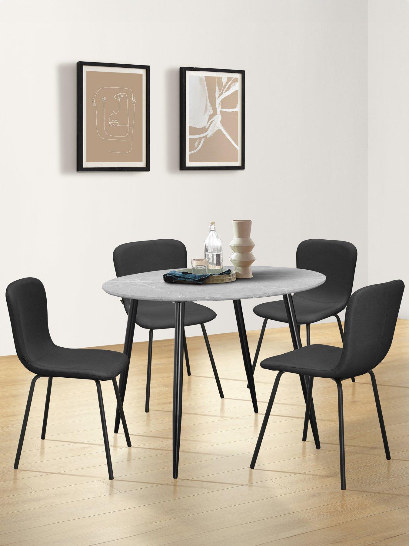 Image 1 of 4 of Dorel Home Monza 100cm Dining Table
