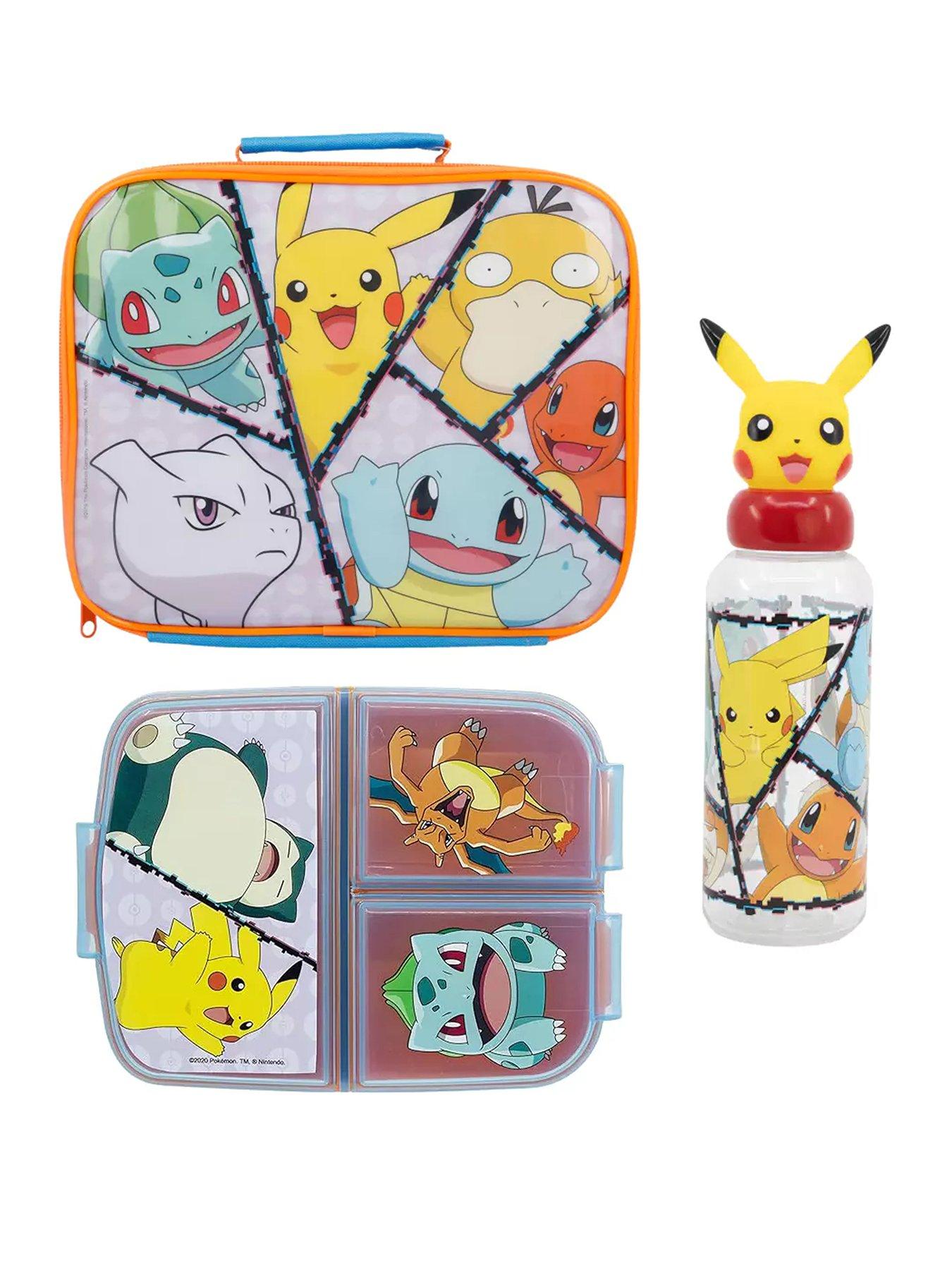 Image of Pokemon Lunchbag, Box and Bottle Set