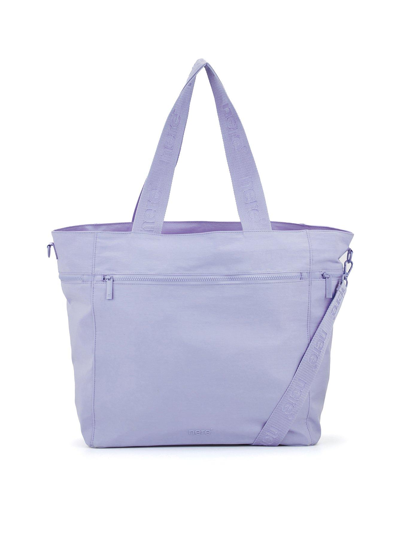 nere-bondi-nylon-large-tote-bag-lilac