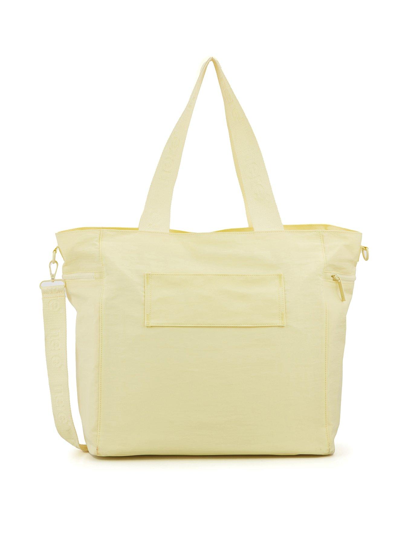 nere-bondi-nylon-large-tote-bag-pannacottastillFront