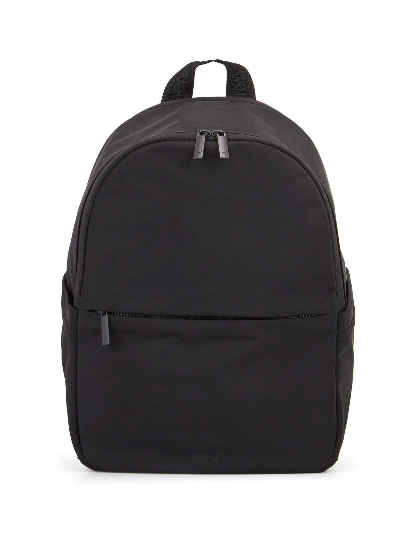 nere-bondi-nylon-backpack-black