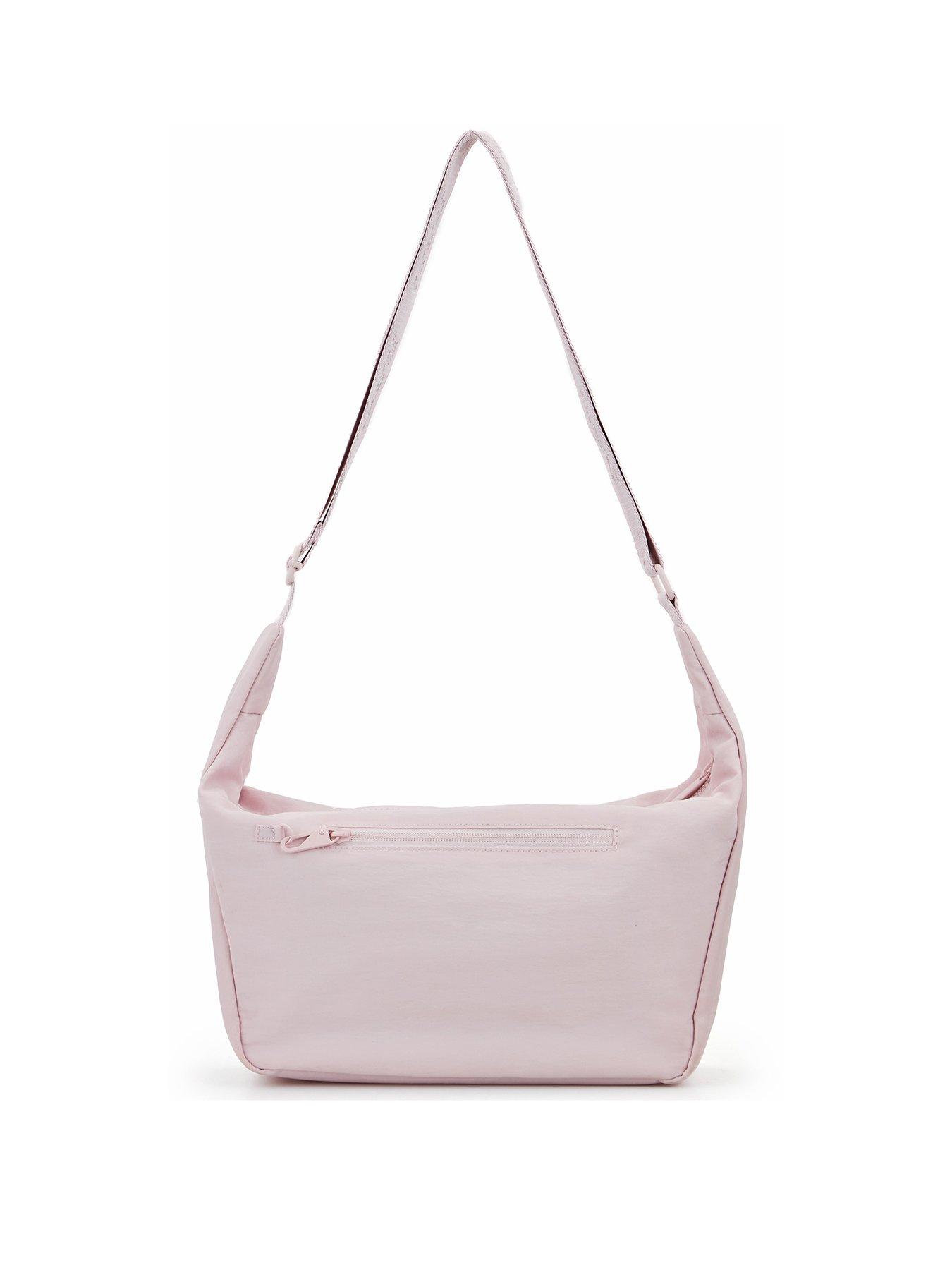 nere-bondi-nylon-crossbody-bag-pinkstillFront