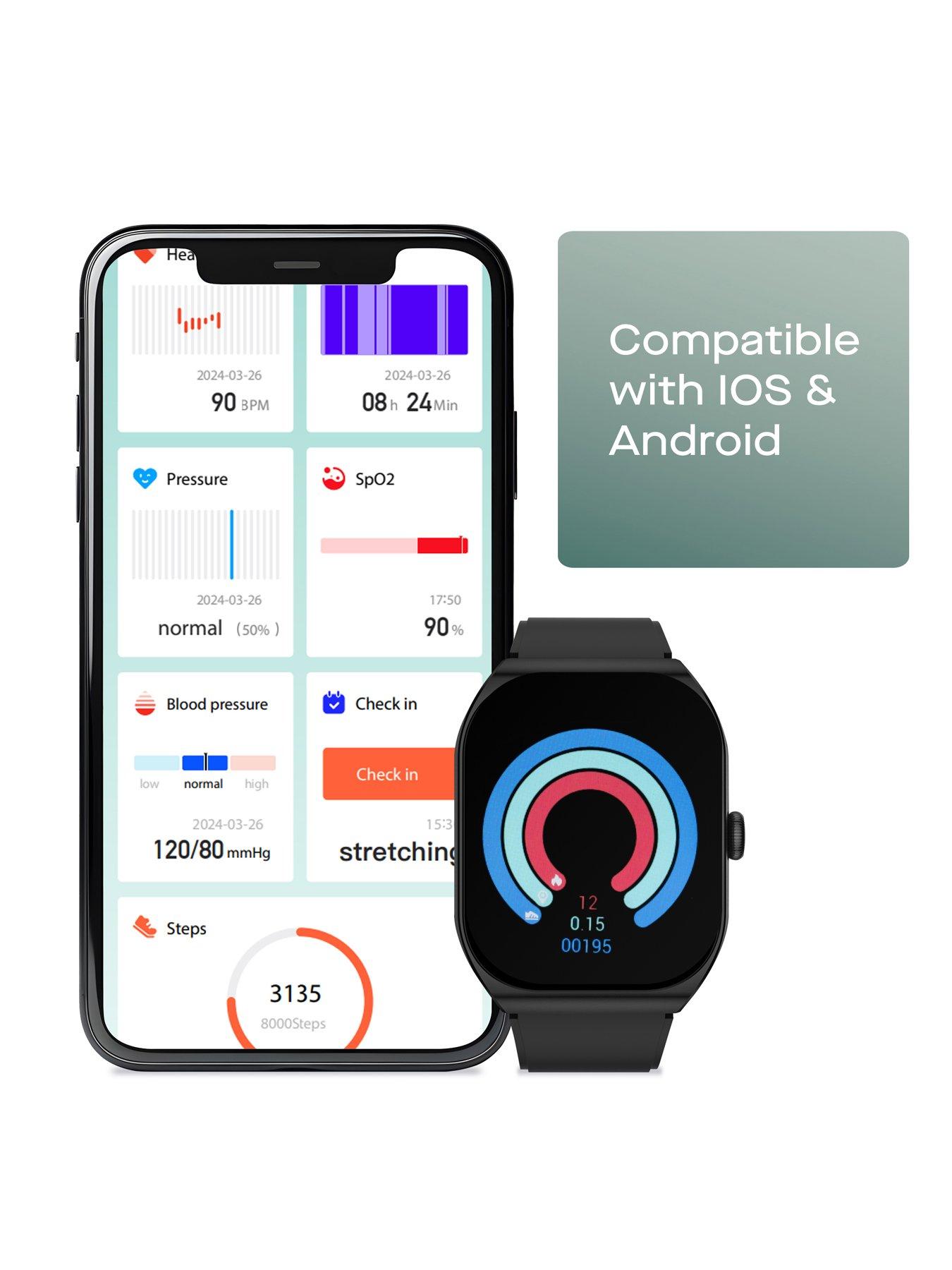 Image 5 of 5 of Daewoo Active&nbsp;+ Smartwatch&nbsp;With&nbsp;Voice&nbsp;Call&nbsp;And Heart&nbsp;Rate&nbsp;Function