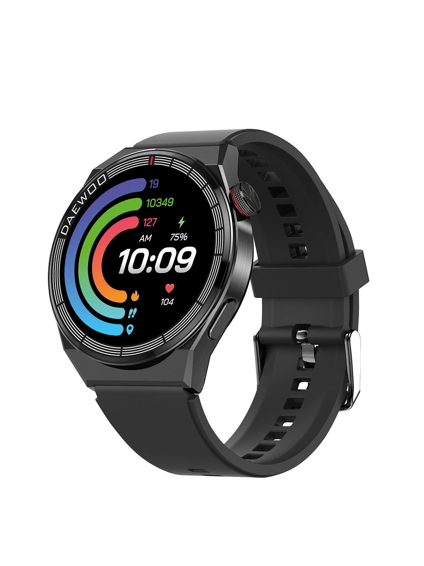Image 1 of 6 of Daewoo Cnx+ Smartwatch With Voice Call Function And Amoled Display