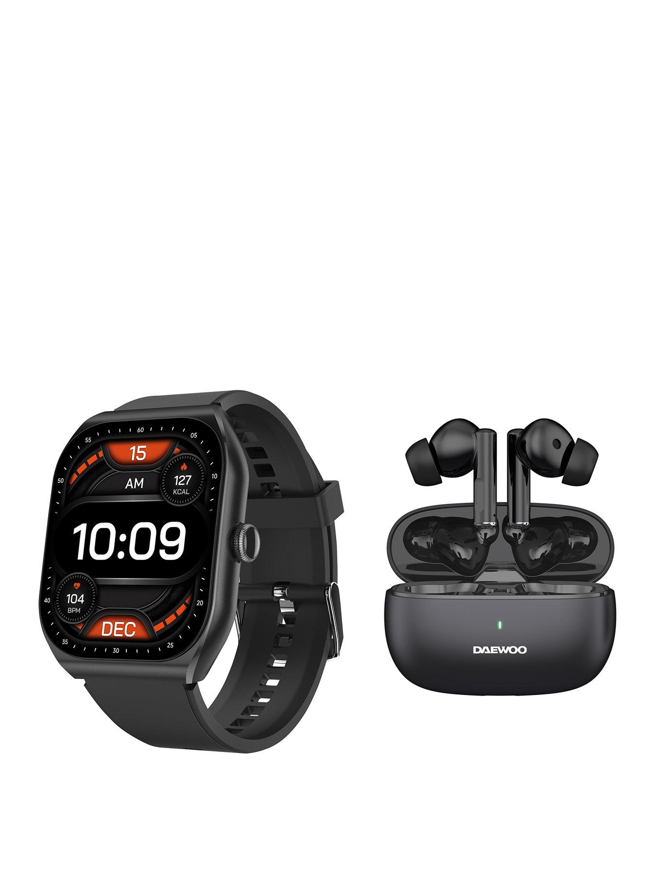 Image 1 of 7 of Daewoo Active+ Smartwatch&nbsp;and True Wireless Earbud bundle set