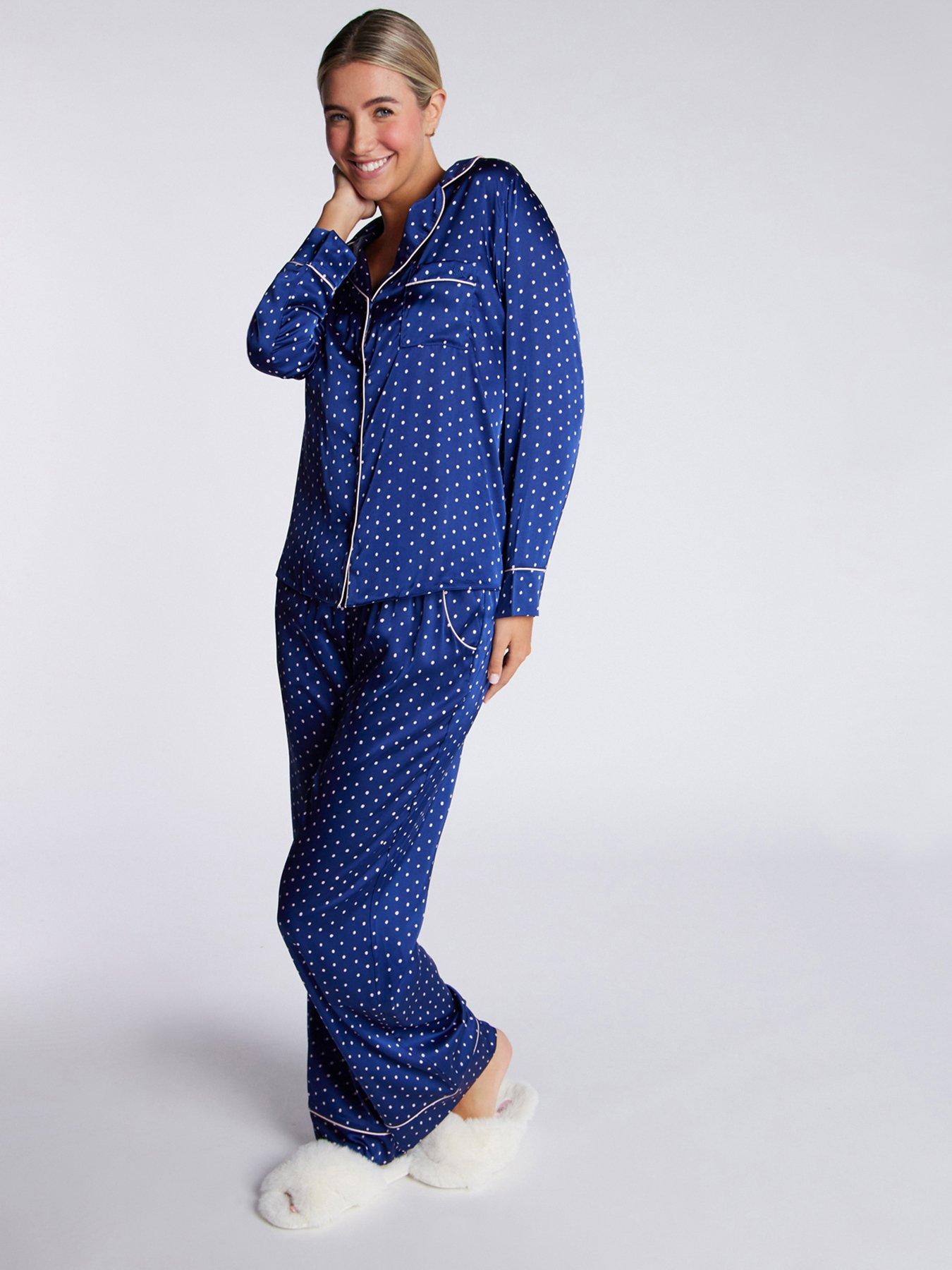 boux-avenue-boux-avenue-luxe-spot-long-sleeve-revere-pj-set-navy-mix