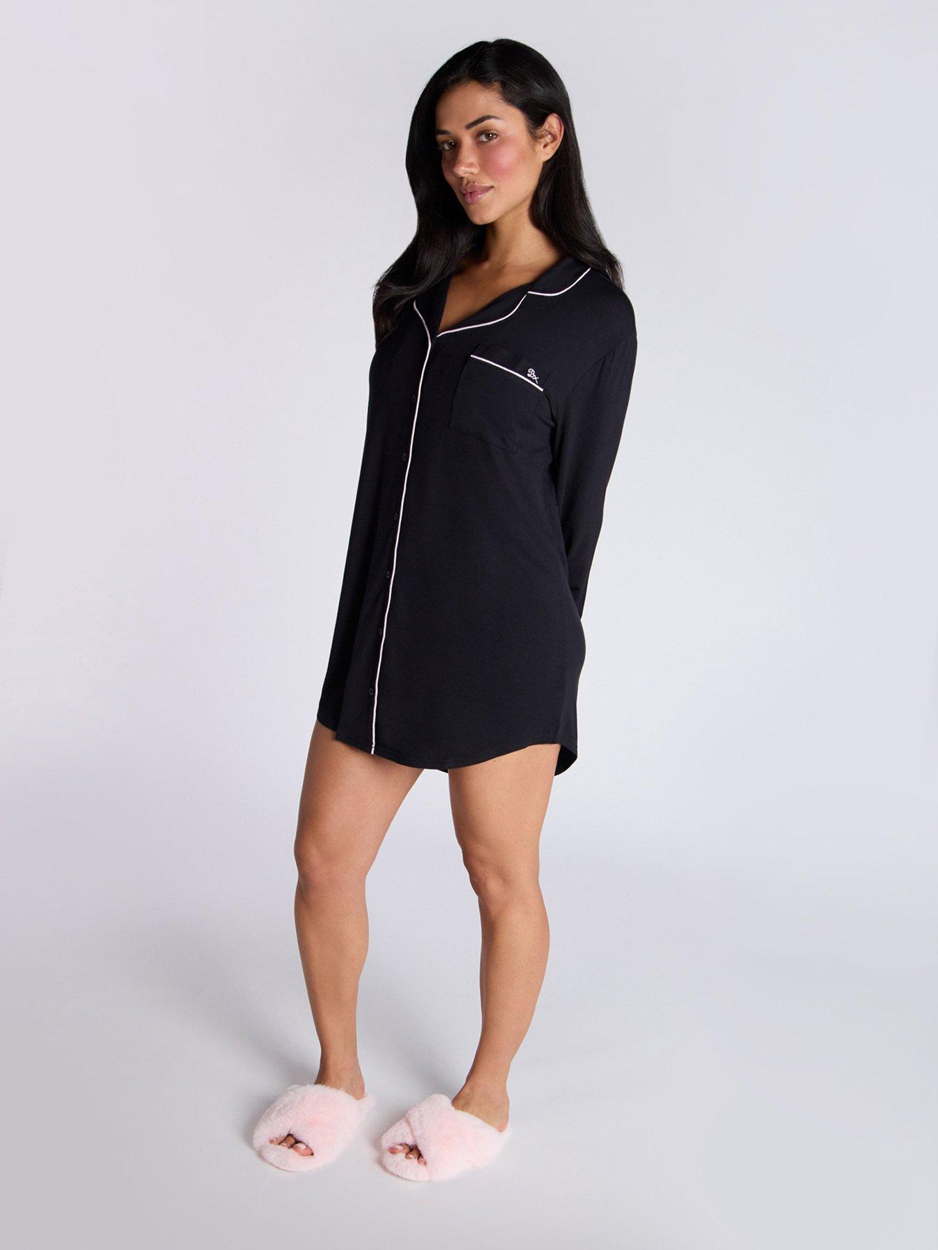 boux-avenue-boux-avenue-modal-nightshirt-black