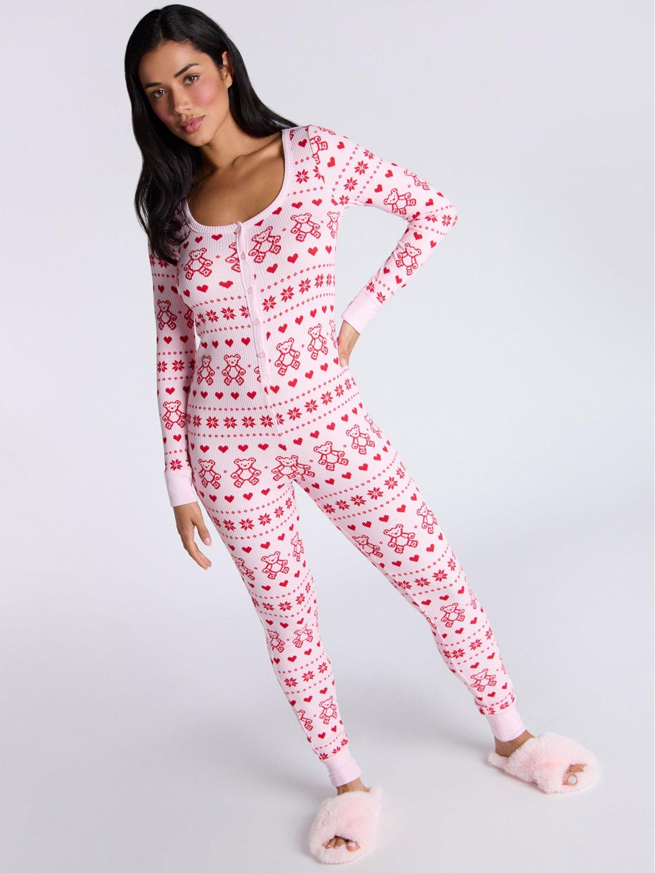 boux-avenue-boux-avenue-rib-bear-fairisle-long-sleeve-all-in-one-pink-mix